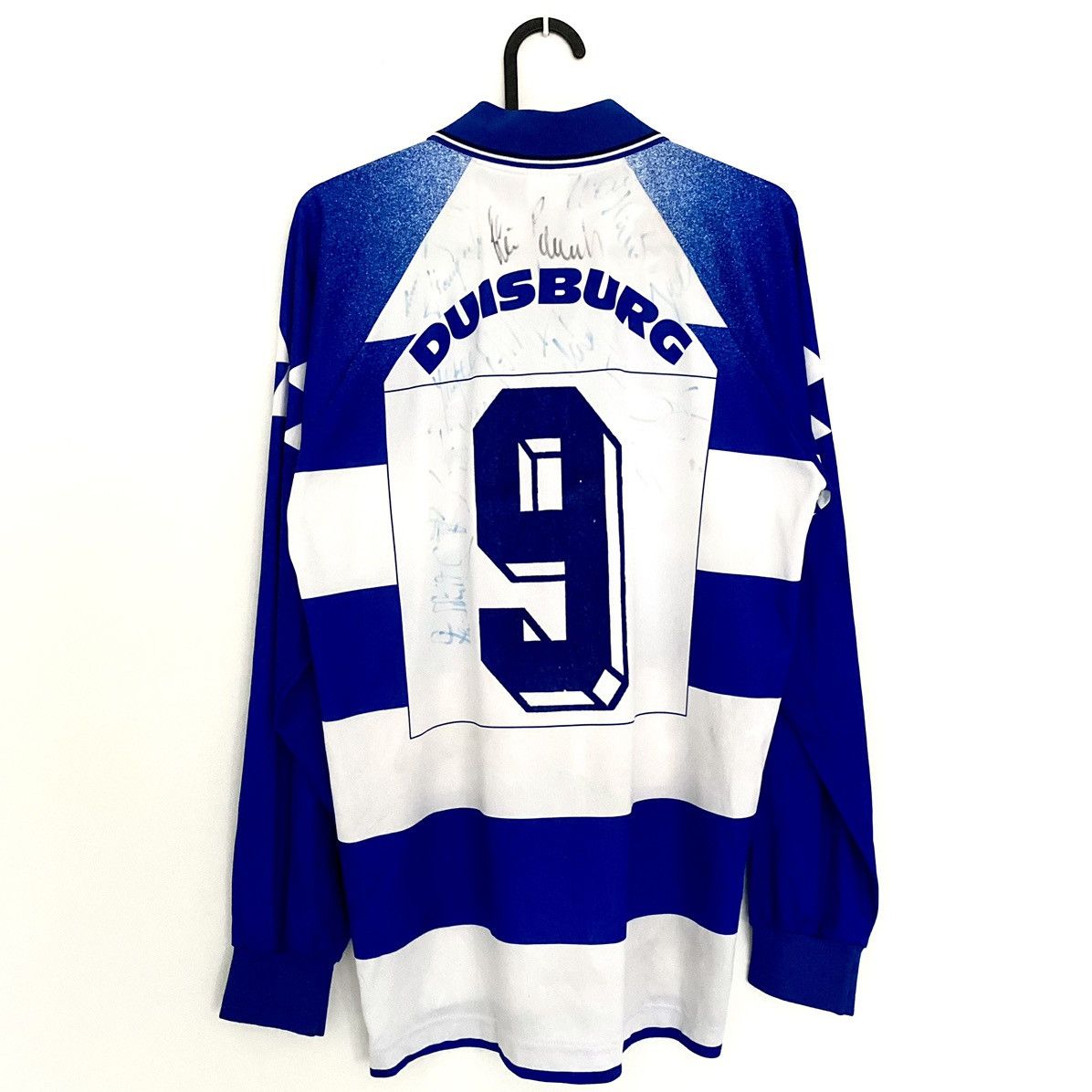 Diadora × Vintage 1994 1996 MSV Duisburg Diadora Vintage Soccer Jersey Size US S / EU 44-46 / 1 - 9 Thumbnail