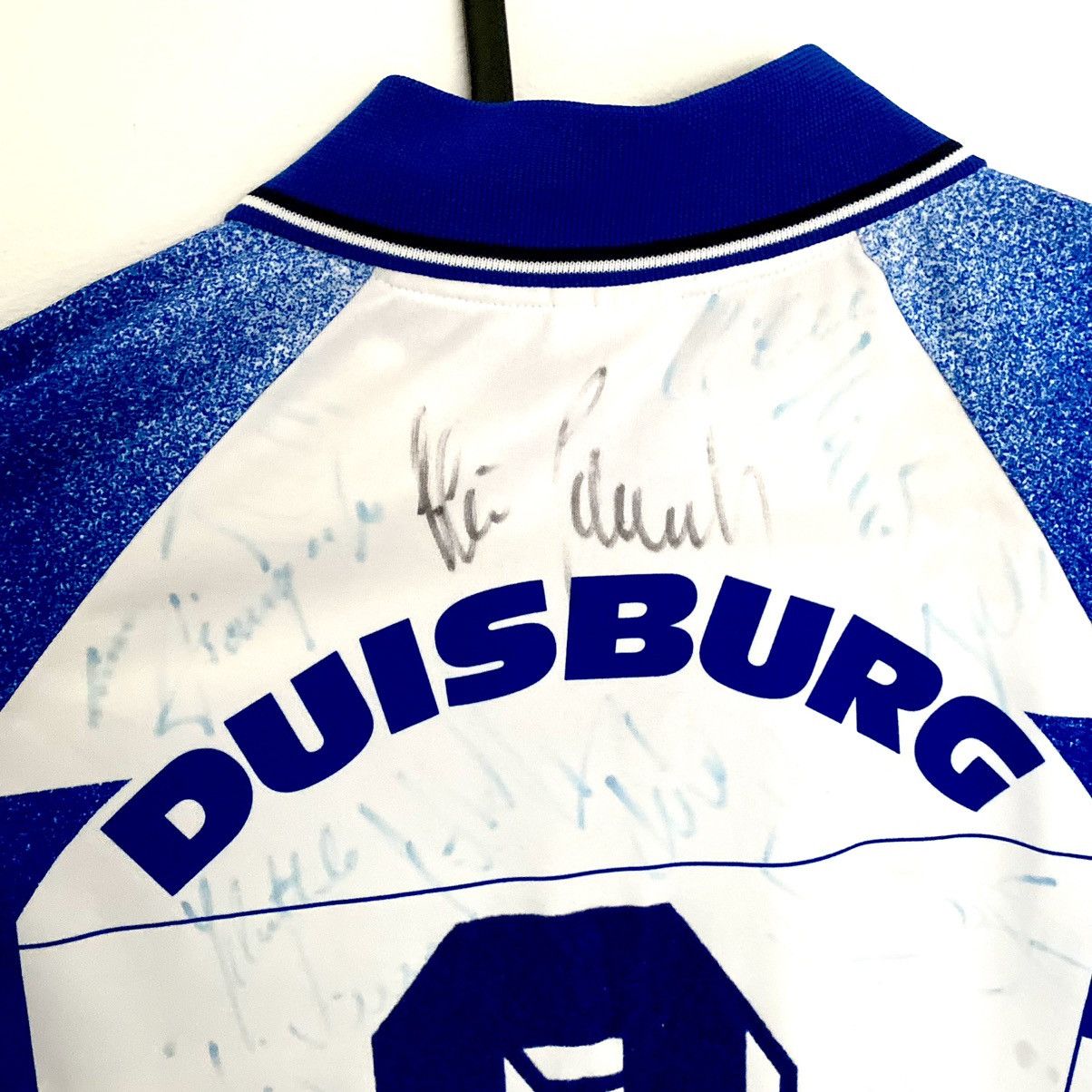 Diadora × Vintage 1994 1996 MSV Duisburg Diadora Vintage Soccer Jersey Size US S / EU 44-46 / 1 - 10 Thumbnail
