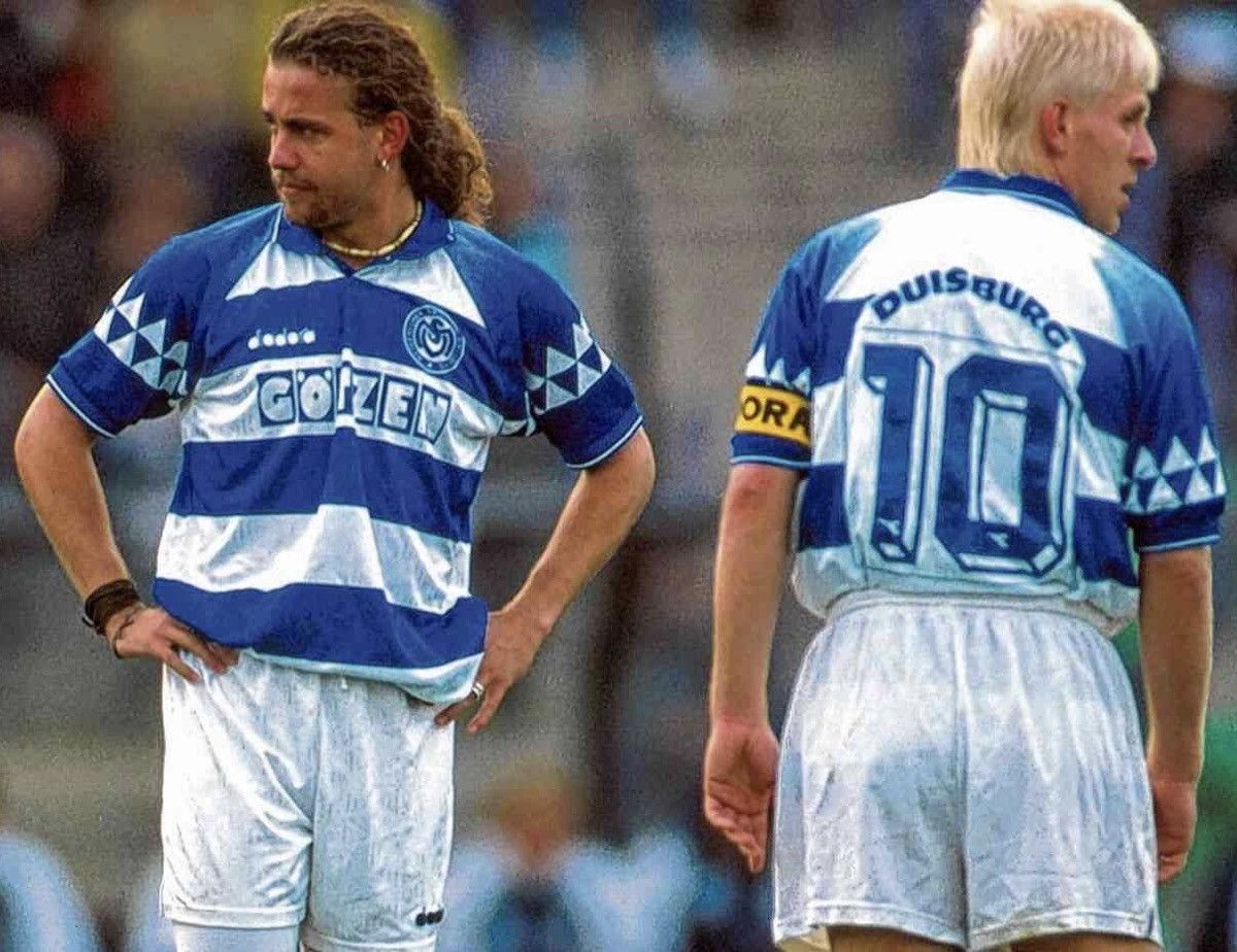 Diadora × Vintage 1994 1996 MSV Duisburg Diadora Vintage Soccer