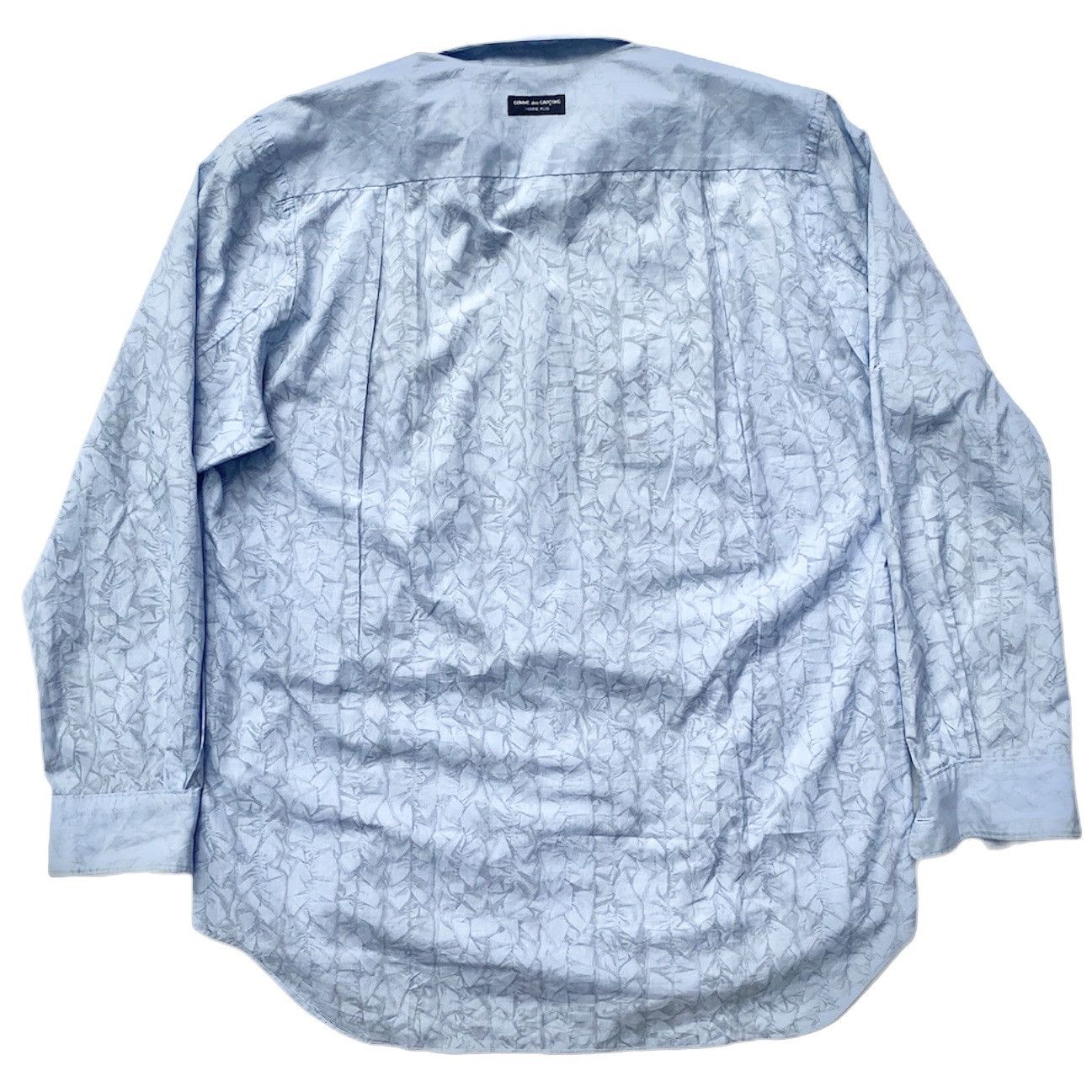 Comme des Garcons × Comme des Garcons Homme Plus CDGHP Ruffle Overprint reversible Shirt Size US M / EU 48-50 / 2 - 3 Thumbnail