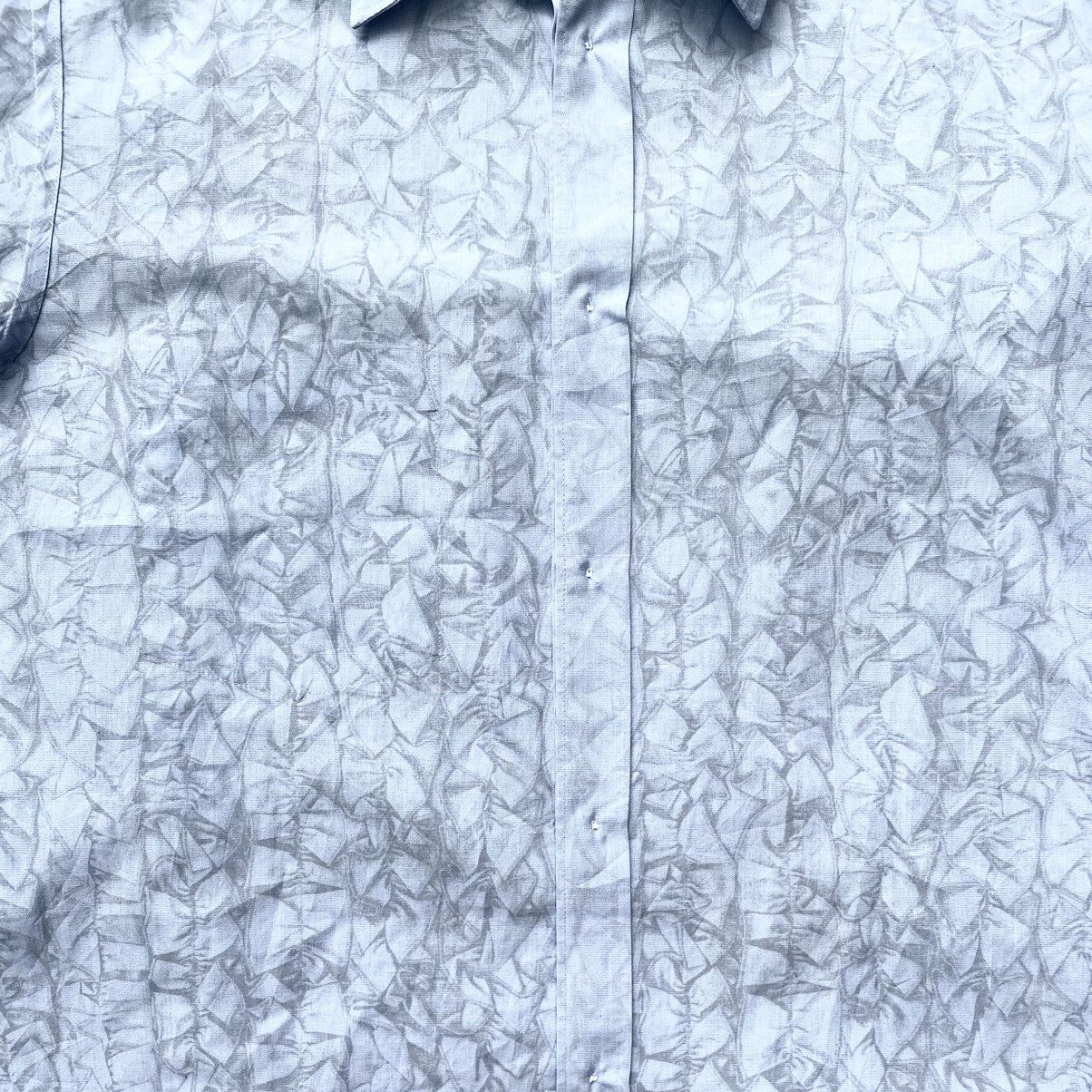 Comme des Garcons × Comme des Garcons Homme Plus CDGHP Ruffle Overprint reversible Shirt Size US M / EU 48-50 / 2 - 2 Thumbnail