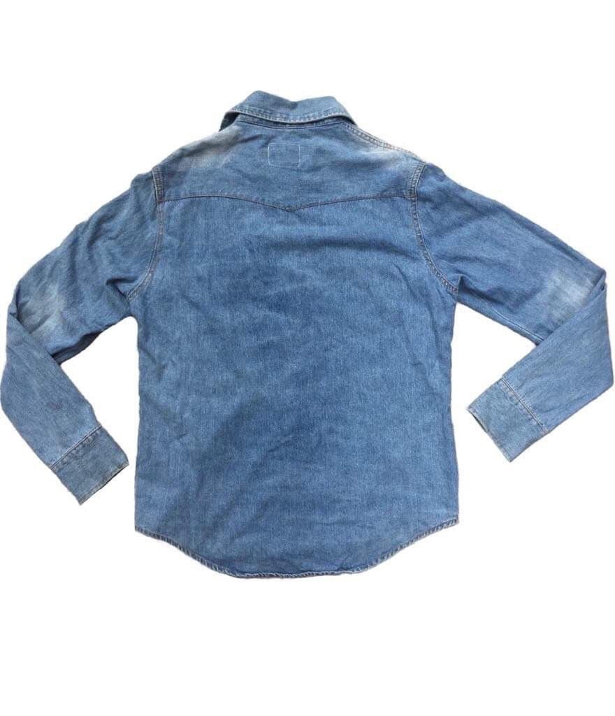 Number (N)ine Number (N)ine The High Street Dart Western Denim Shirt Size US S / EU 44-46 / 1 - 4 Thumbnail
