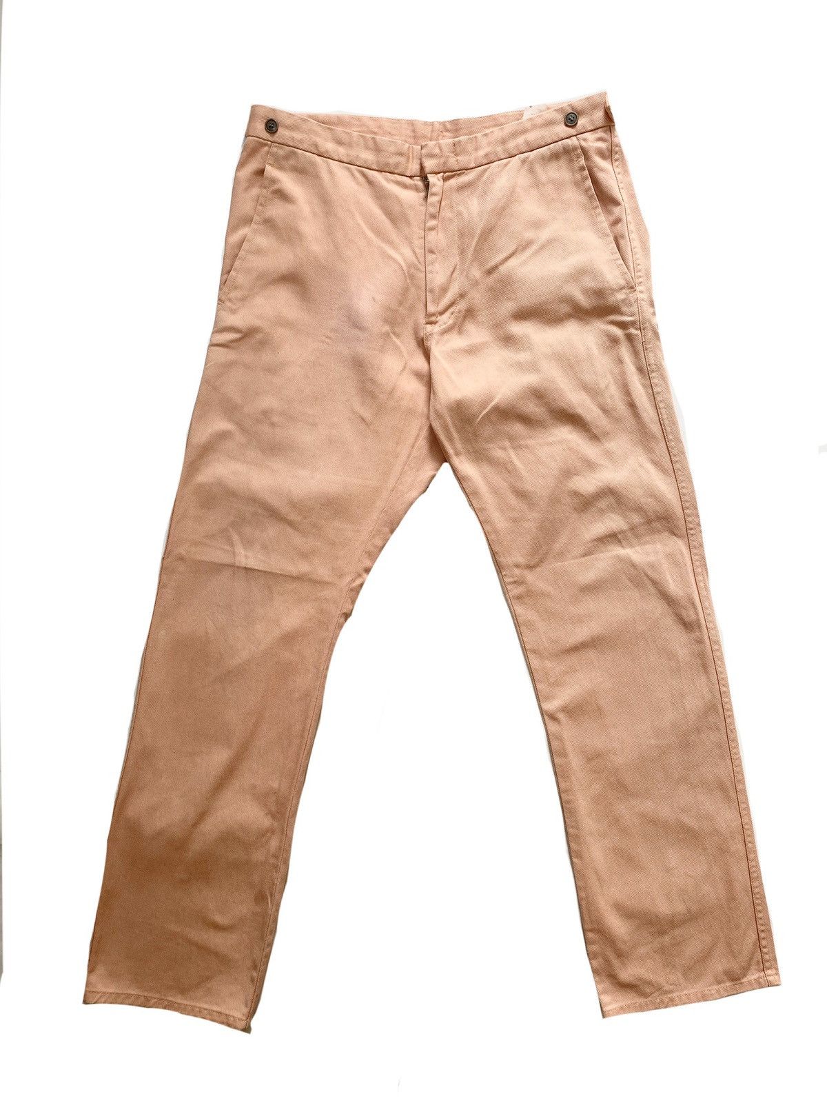 Comme des Garcons Homme Plus SS00 Runway CDGH Pale Peach Pants Size US 31 - 2 Thumbnail