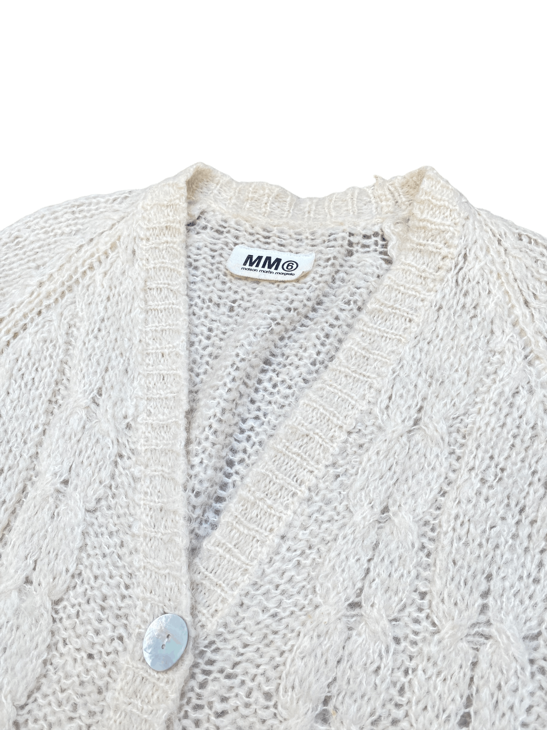 Maison Margiela FW 2009 Mohair Long Cardigan Size US M / EU 48-50 / 2 - 2 Thumbnail