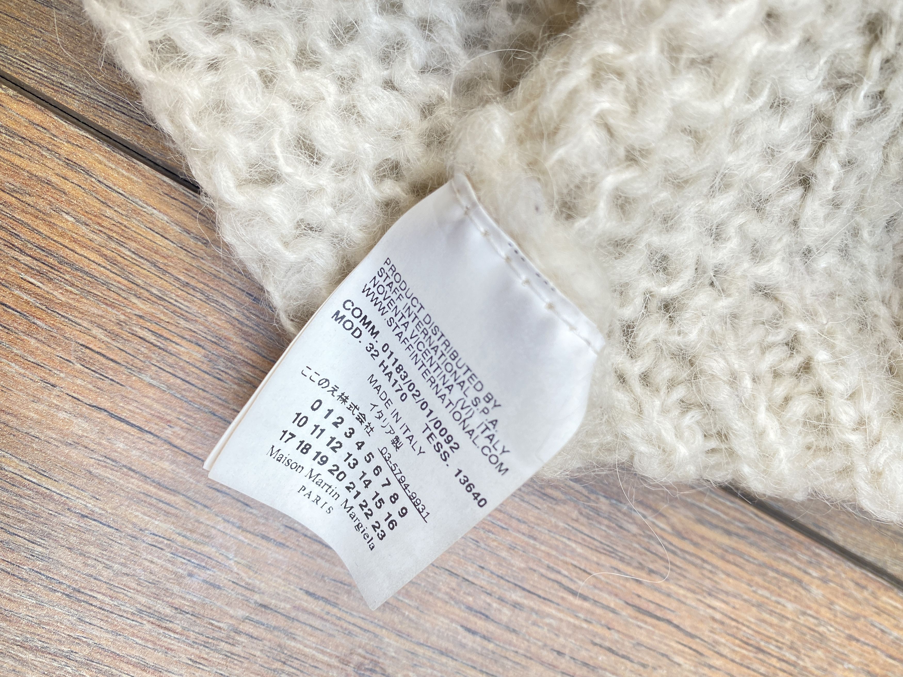Maison Margiela FW 2009 Mohair Long Cardigan Size US M / EU 48-50 / 2 - 6 Thumbnail