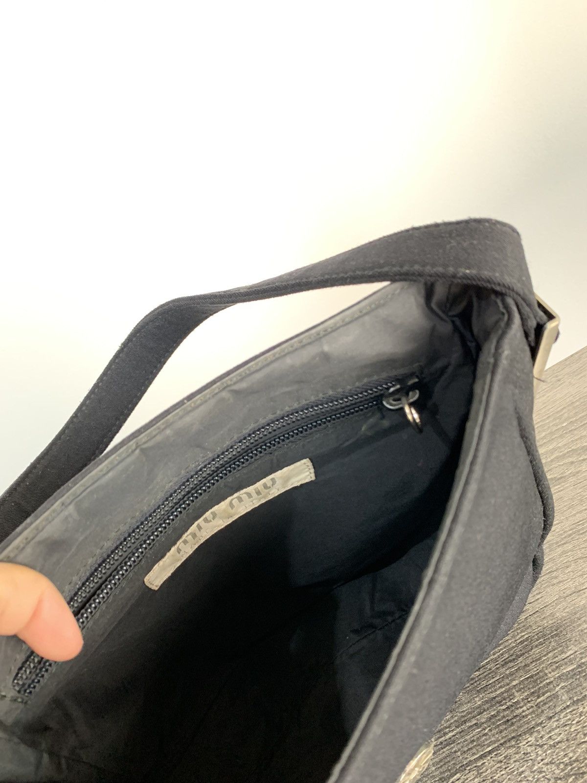Miu Miu Vintage Miu Miu black shoulder pouch Size ONE SIZE - 5 Thumbnail