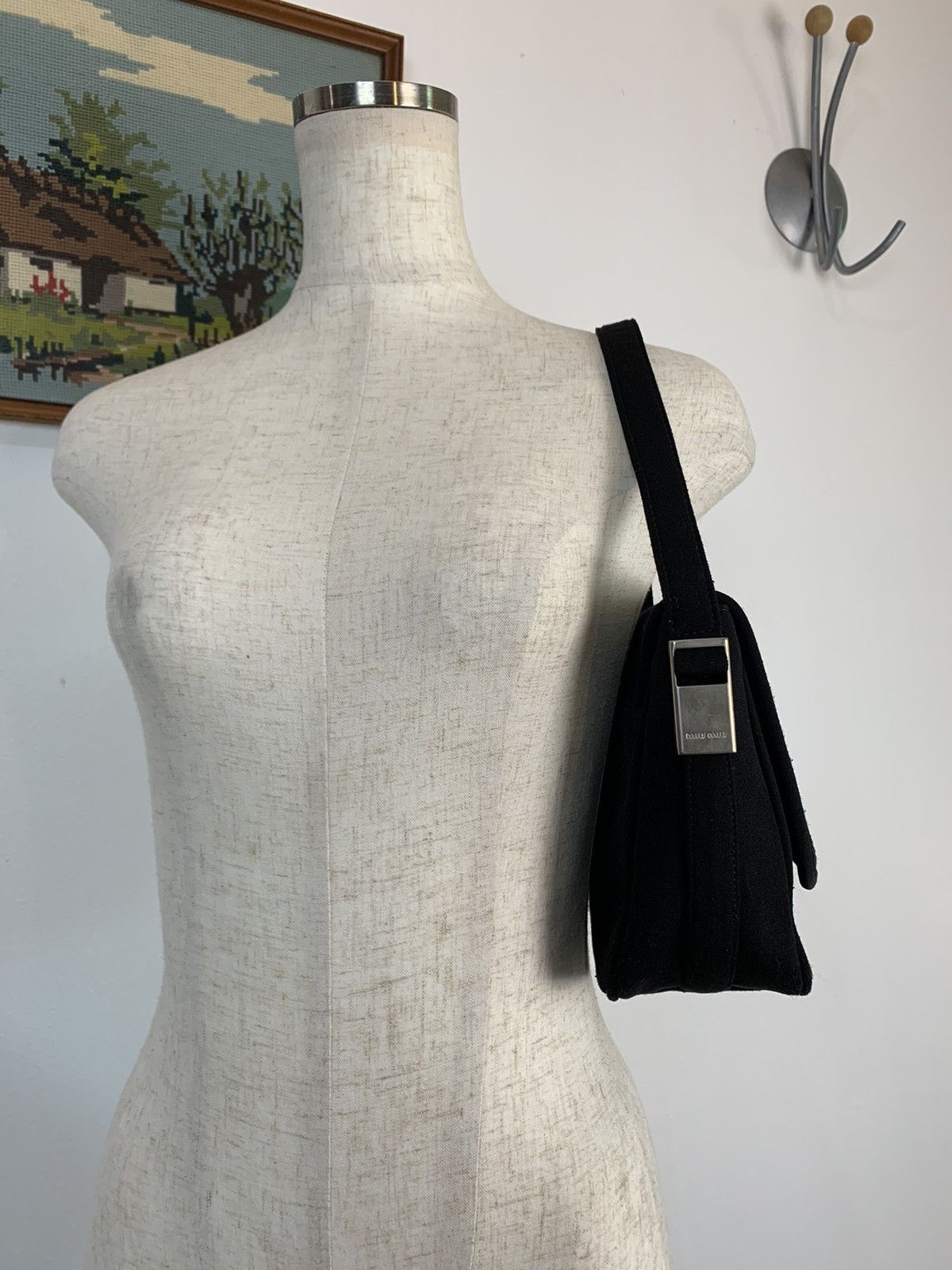 Miu Miu Vintage Miu Miu black shoulder pouch Size ONE SIZE - 3 Thumbnail