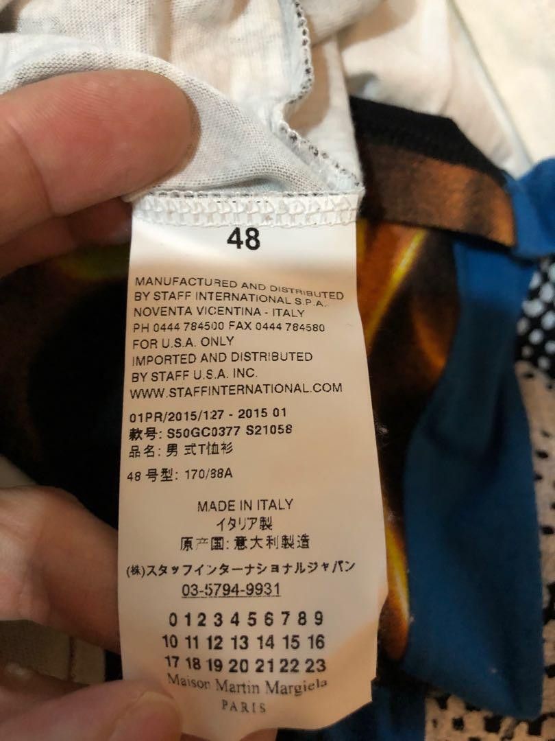 Maison Margiela Martin Margiela t-shirt Size US S / EU 44-46 / 1 - 5 Thumbnail