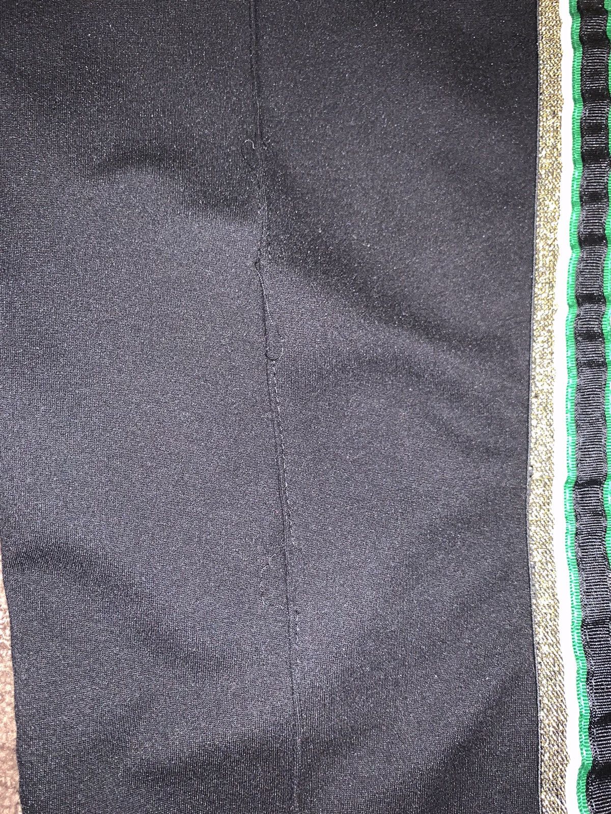 Rhude Rhude black tuxedo pants green stripe Size US 33 - 6 Thumbnail