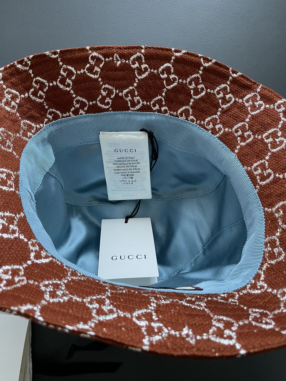 Gucci Super Rare Limited Edition Runway Brand NEW GG Logo Hat Size ONE SIZE - 2 Thumbnail