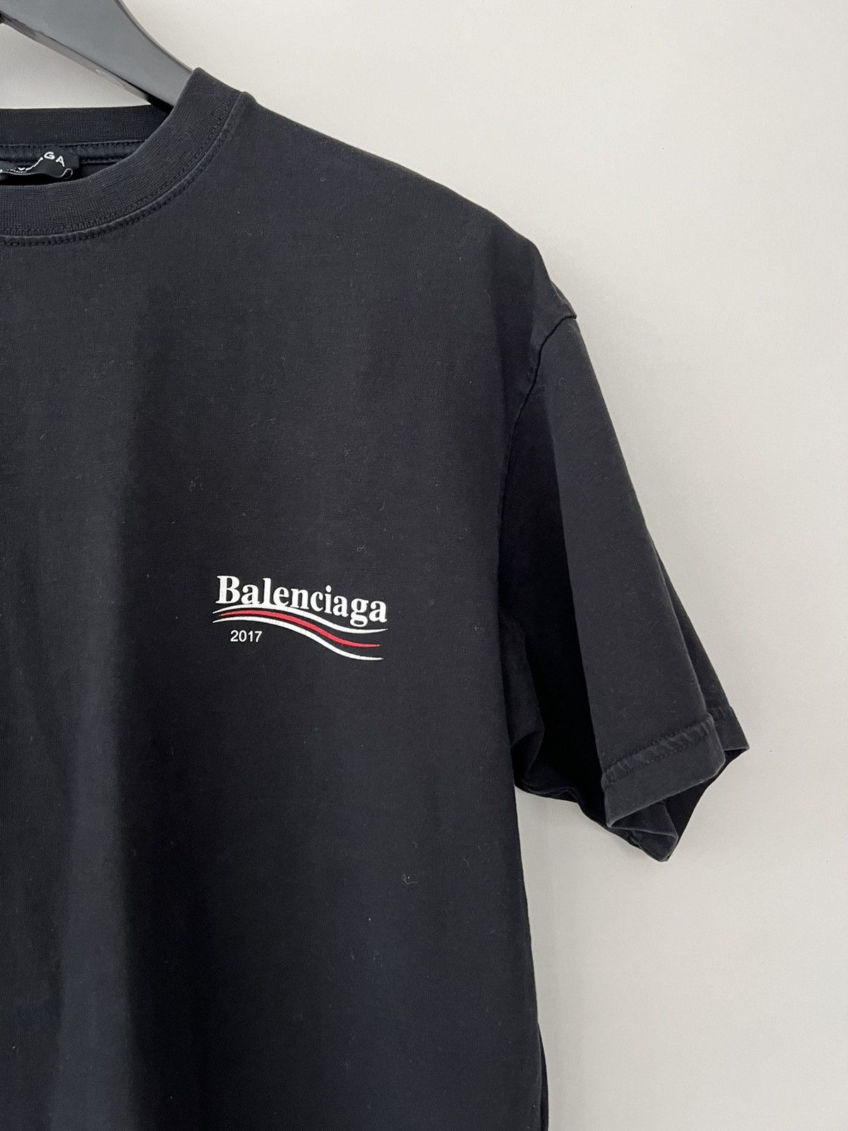 Balenciaga Balenciaga Logo Campaign T-Shirt Size US M / EU 48-50 / 2 - 3 Thumbnail