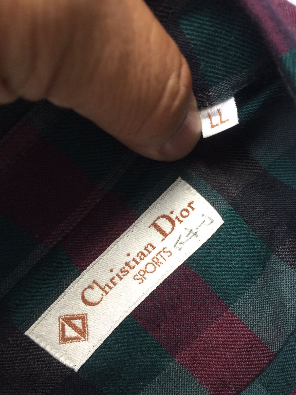Christian Dior Monsieur Vintage Christian Dior Cotton Wool Wide Shirt Size US XL / EU 56 / 4 - 8 Thumbnail