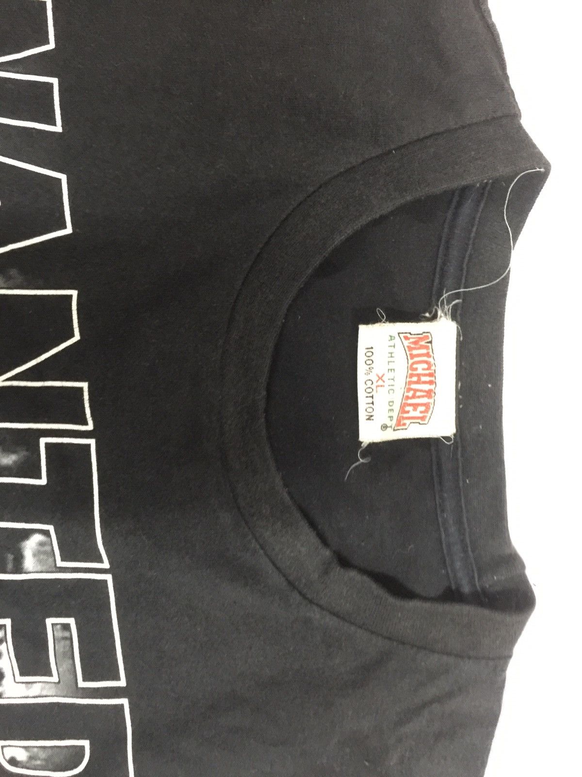 Rap Tees VINTAGE BOOTLEG "WANTED DEAD OR ALIVE" OSAMA MICHAEL TAG Size US XL / EU 56 / 4 - 8 Thumbnail