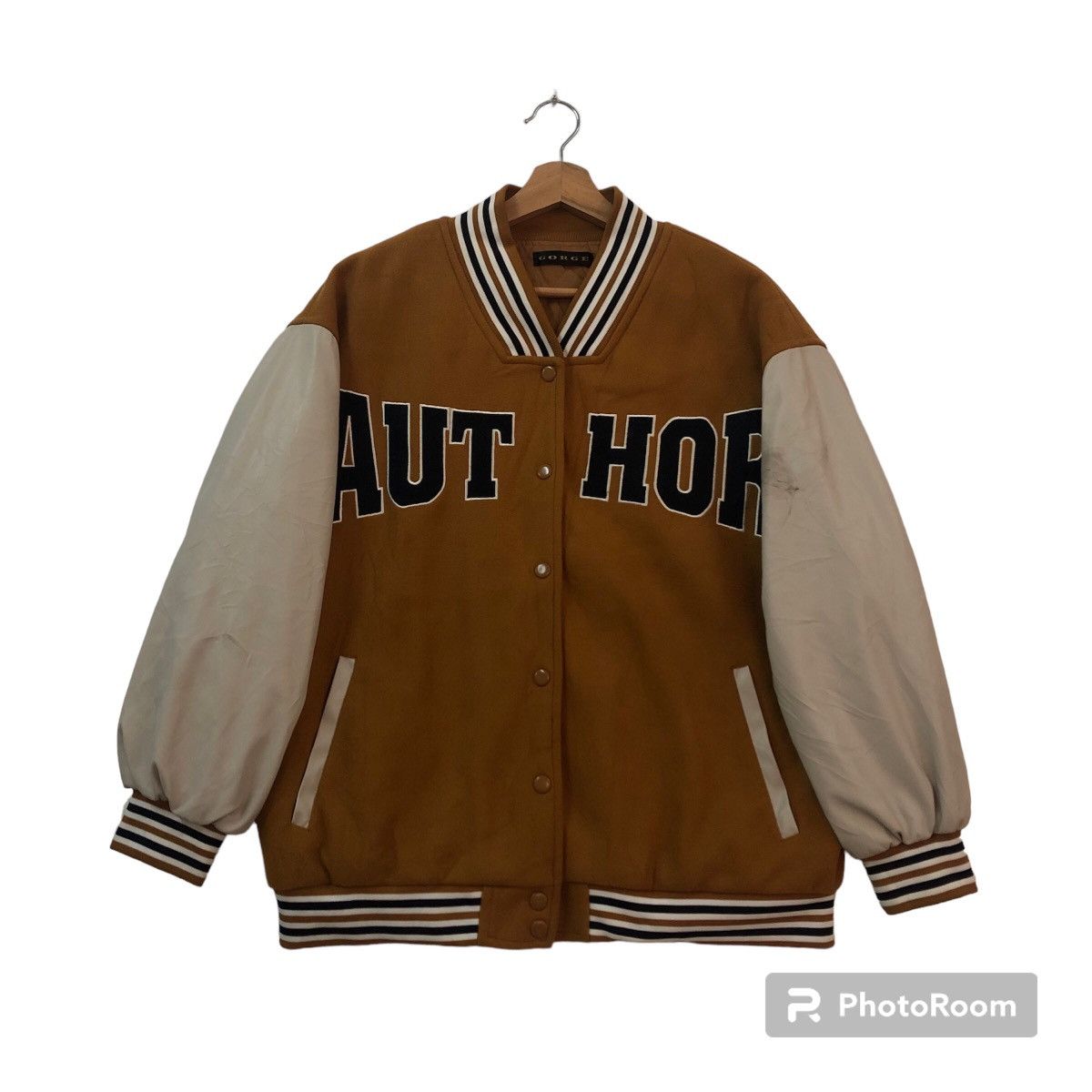 Japanese Brand VINTAGE VARSITY JACKET GORGE JAPAN STREETWEAR STYLE Size US M / EU 48-50 / 2 - 1 Thumbnail