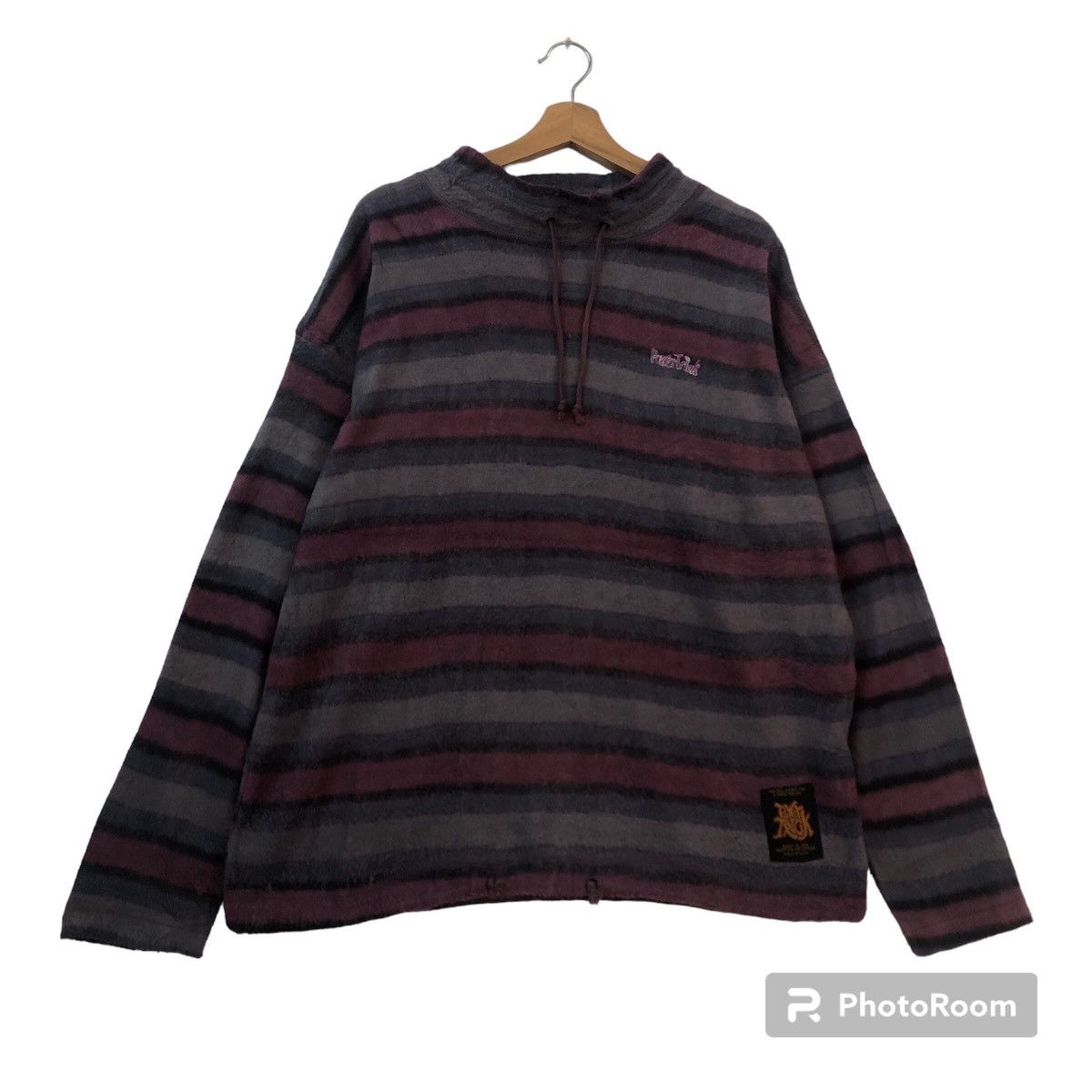 Japanese Brand VINTGE STRIPED POWER TRICK JAPAN MADE RARE DESIGN Size US M / EU 48-50 / 2 - 1 Thumbnail