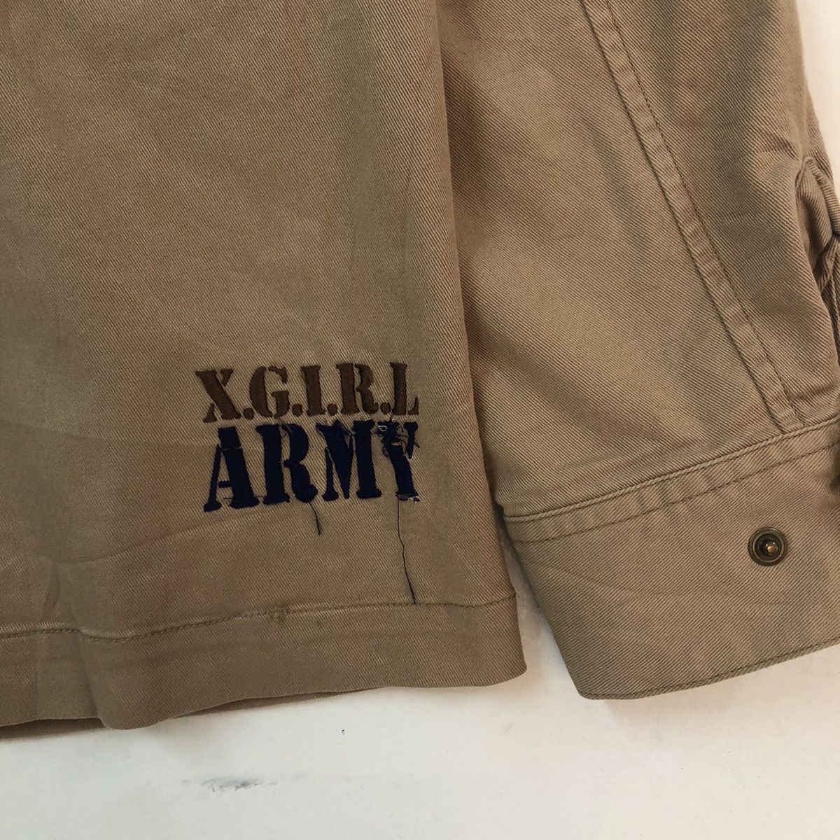 Japanese Brand VINTAGE HIKORY CHORE JACKET X GIRL JAPAN MADE PUNK STYLE Size US S / EU 44-46 / 1 - 7 Thumbnail