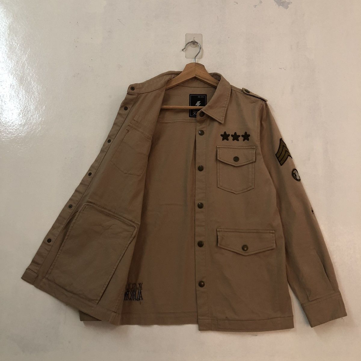 Japanese Brand VINTAGE HIKORY CHORE JACKET X GIRL JAPAN MADE PUNK STYLE Size US S / EU 44-46 / 1 - 8 Thumbnail
