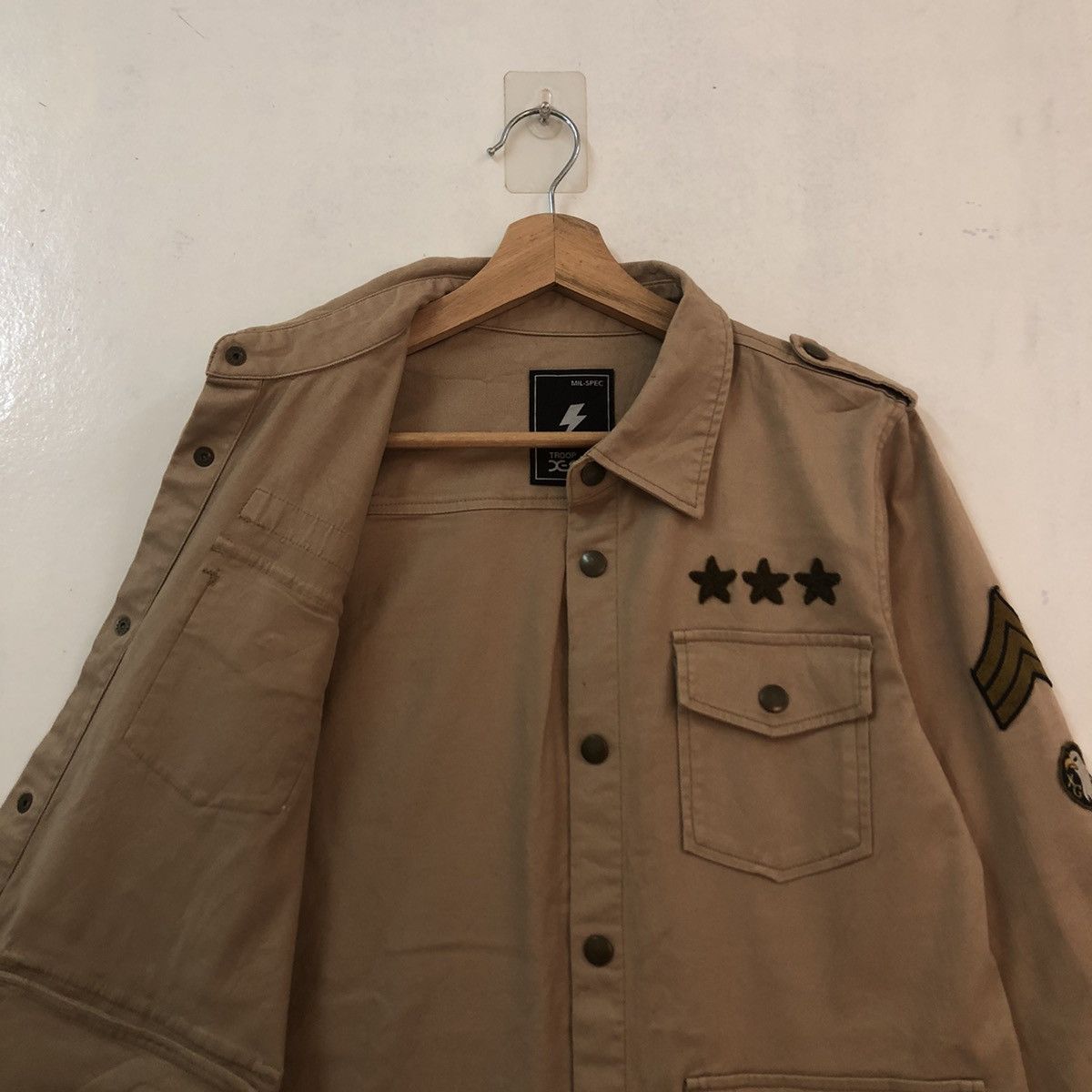 Japanese Brand VINTAGE HIKORY CHORE JACKET X GIRL JAPAN MADE PUNK STYLE Size US S / EU 44-46 / 1 - 9 Thumbnail
