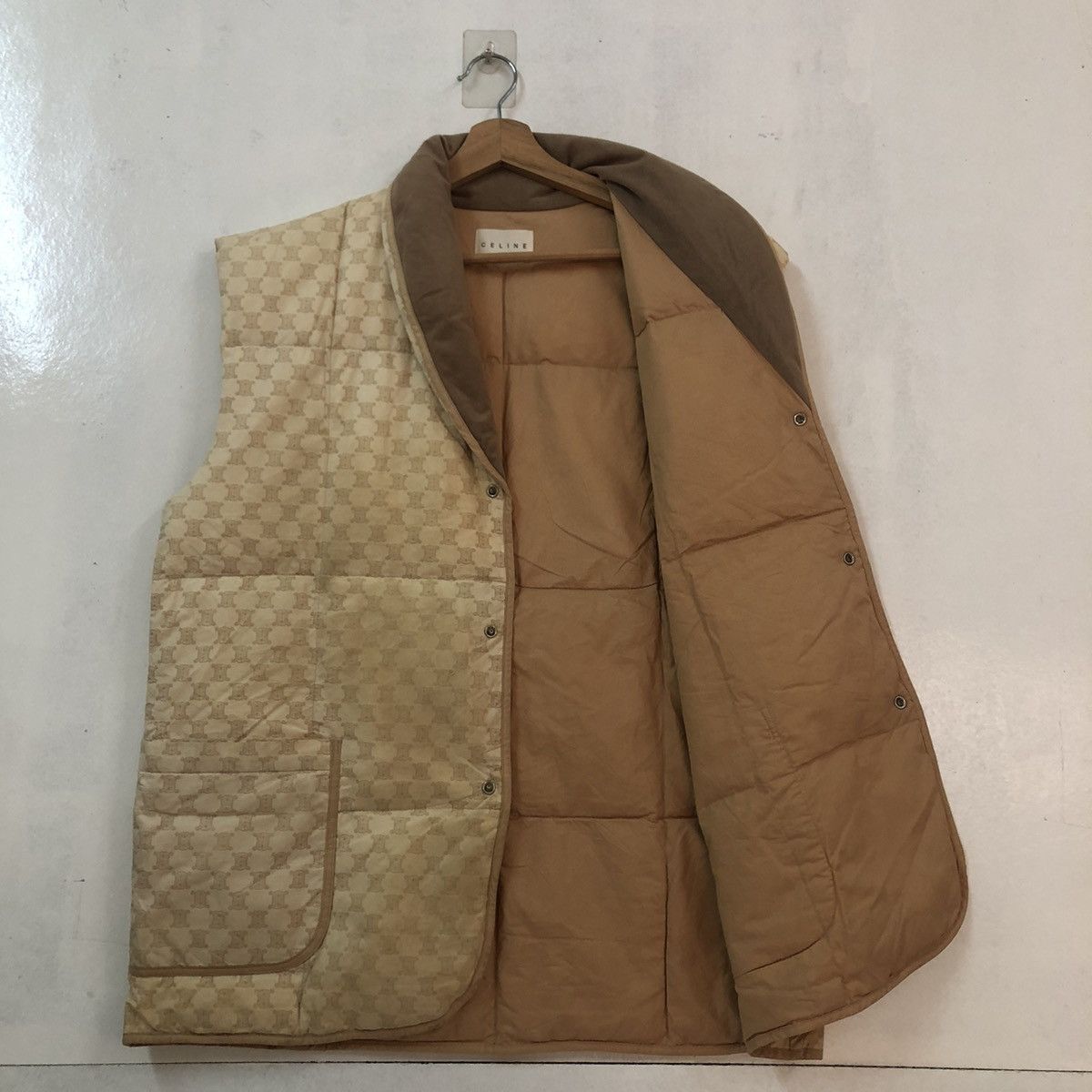 Celine FULL PRINT LIGHT PUFFER VEST CELINE Size US M / EU 48-50 / 2 - 4 Thumbnail
