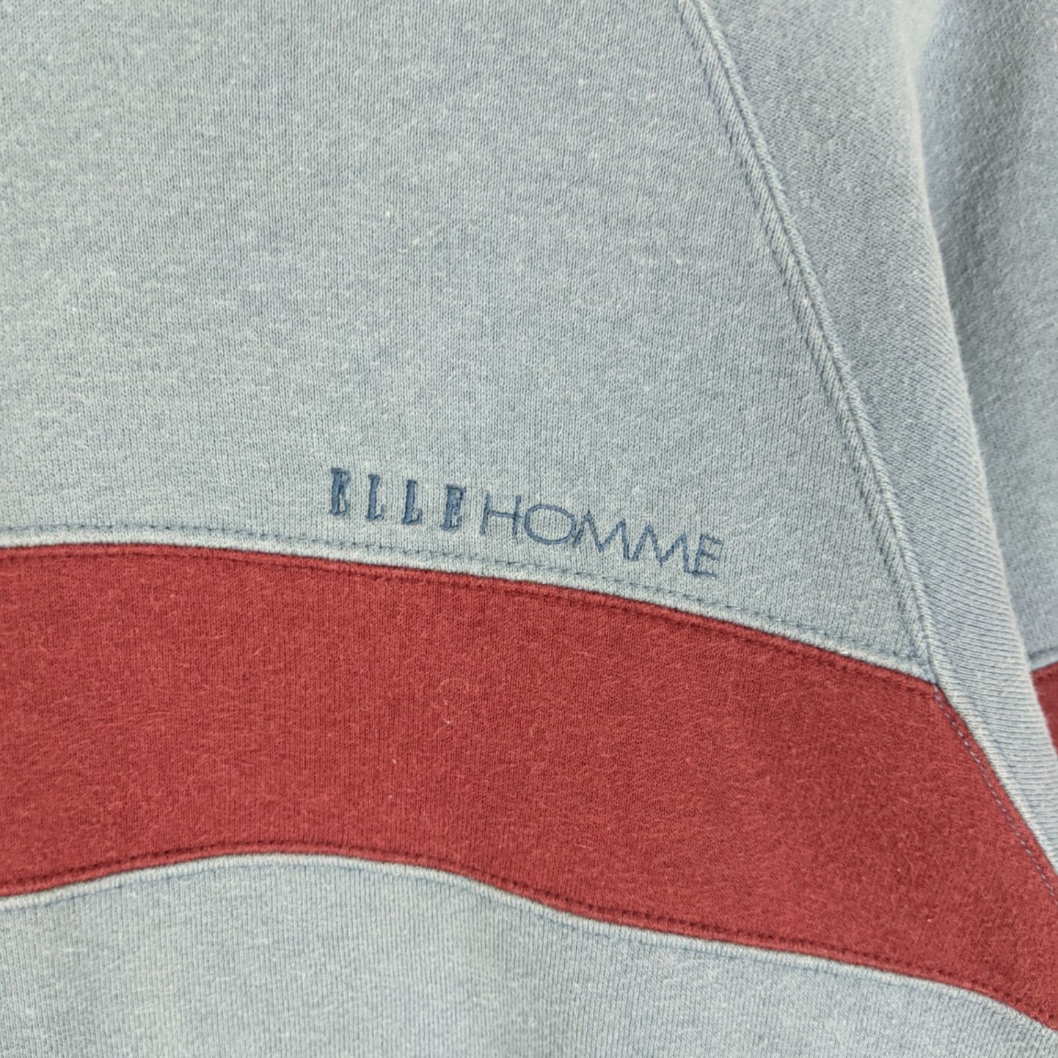 Japanese Brand Vintage ELLE Homme Jumper Sweatshirt Size US M / EU 48-50 / 2 - 6 Thumbnail