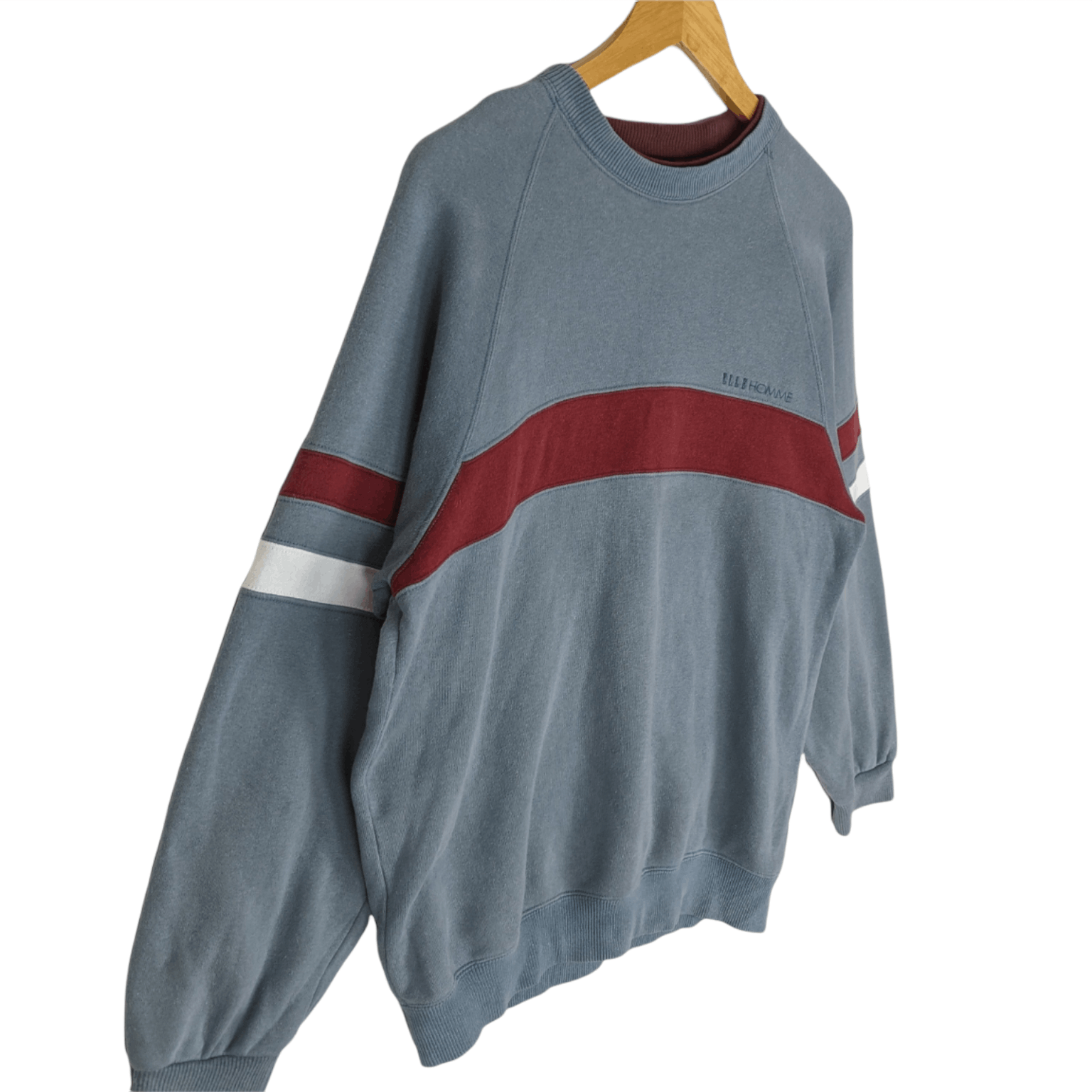 Japanese Brand Vintage ELLE Homme Jumper Sweatshirt Size US M / EU 48-50 / 2 - 3 Thumbnail