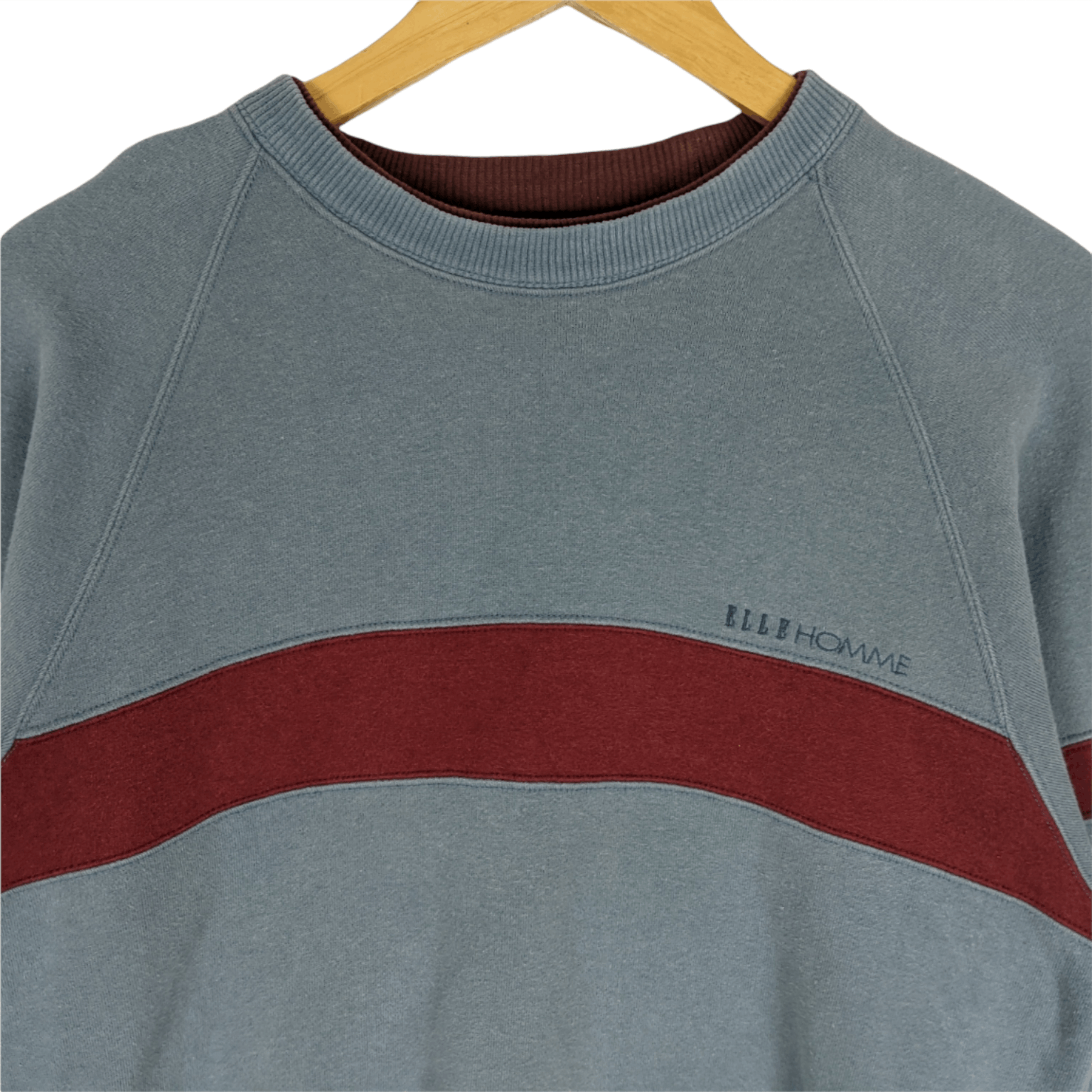 Japanese Brand Vintage ELLE Homme Jumper Sweatshirt Size US M / EU 48-50 / 2 - 4 Thumbnail