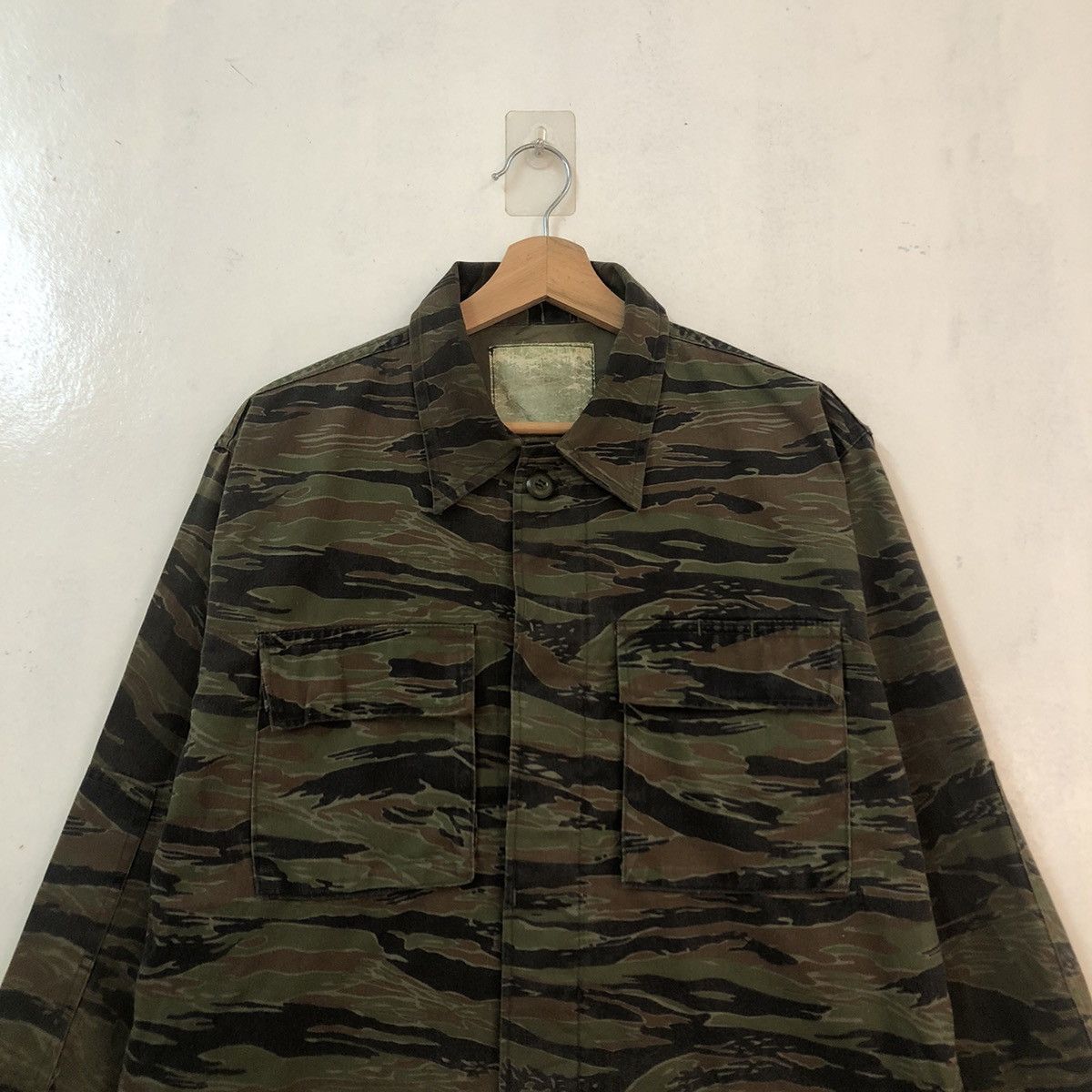 Hysteric Glamour VINTAGE CHORE JACKET CAMO TIGER STRIPE MILITARY ARMY WEAR Size US M / EU 48-50 / 2 - 2 Thumbnail
