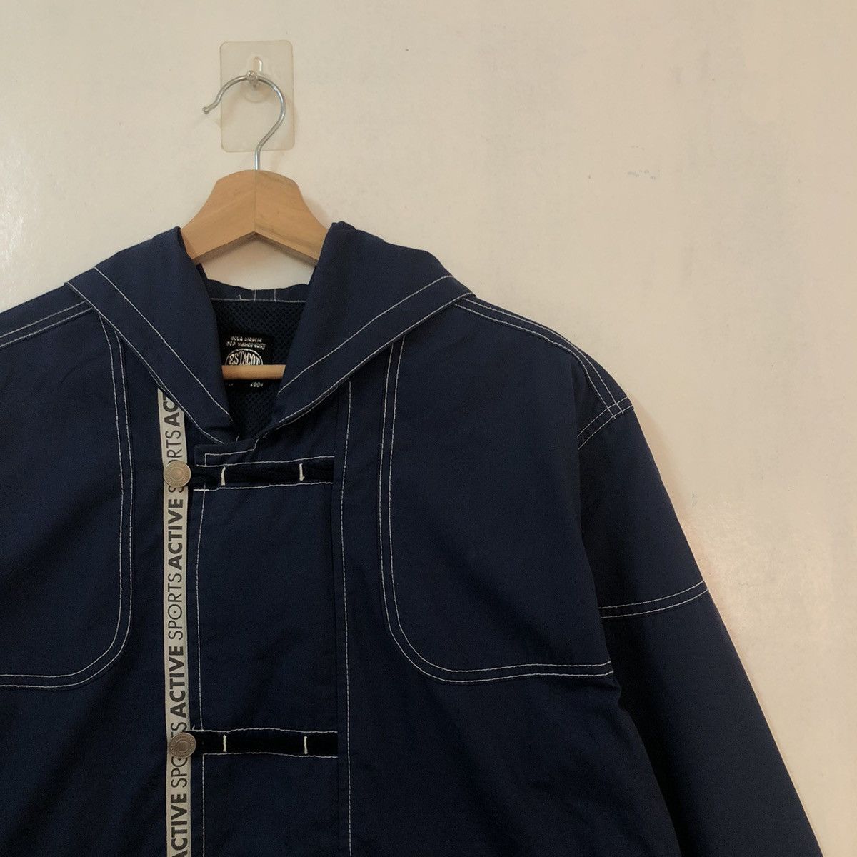 Japanese Brand HIKORY CHORE DENIM JACKET ESTACOT WORK ISSEY MIYAKE JAPAN Size US L / EU 52-54 / 3 - 5 Thumbnail