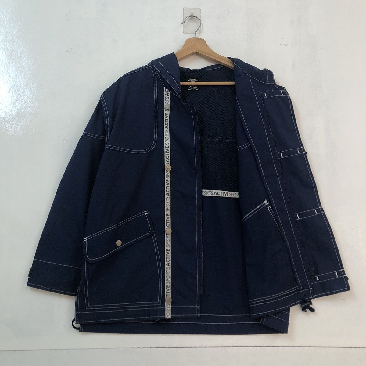 Japanese Brand HIKORY CHORE DENIM JACKET ESTACOT WORK ISSEY MIYAKE JAPAN Size US L / EU 52-54 / 3 - 7 Thumbnail