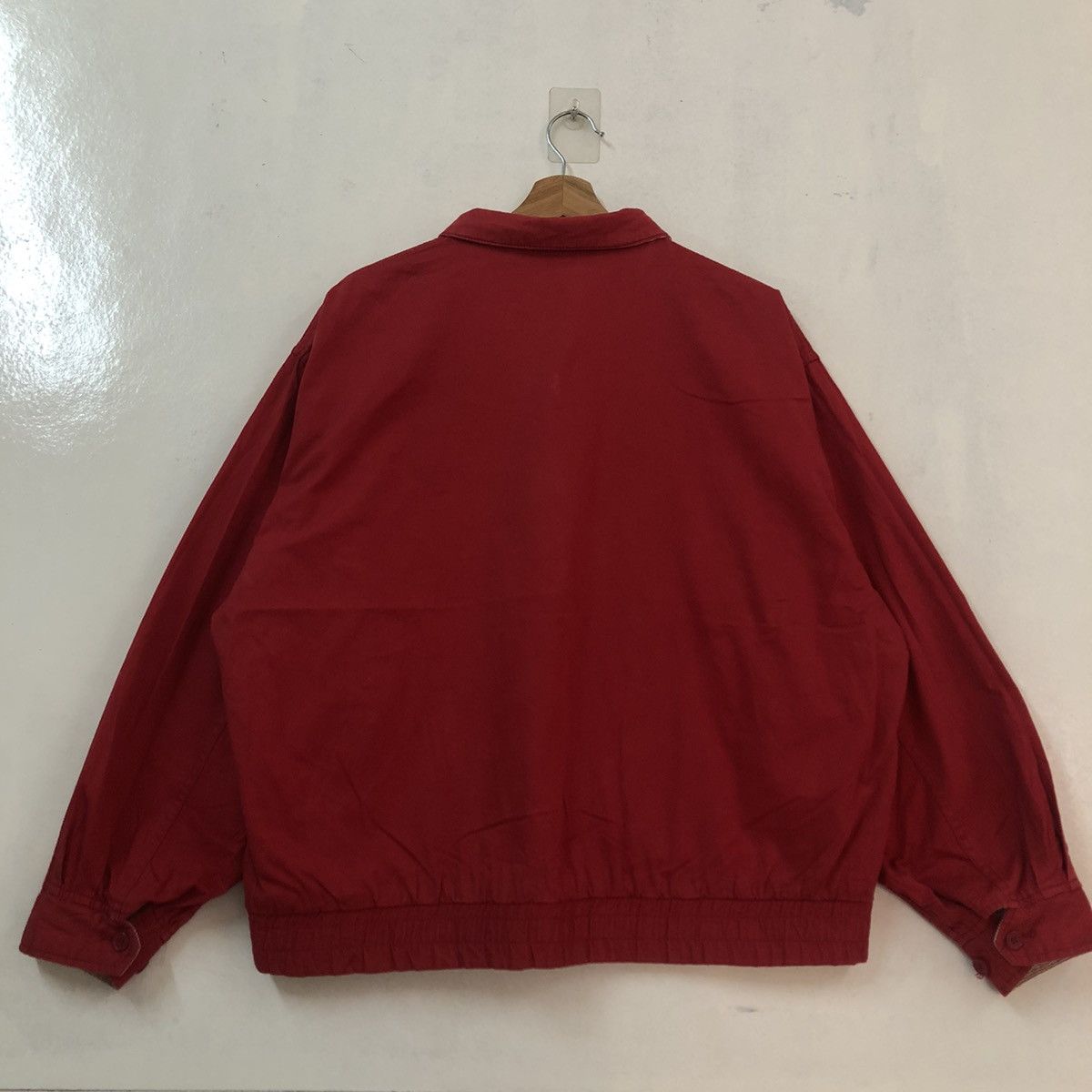 Japanese Brand VINTAGE REVERSIBLE HIKORY CHORE BOMBER JACKET ISSEY MIYAKE Size US L / EU 52-54 / 3 - 10 Thumbnail