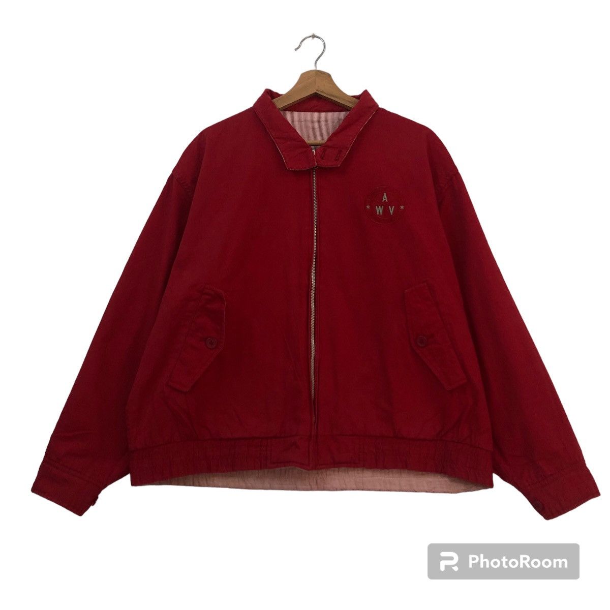 Japanese Brand VINTAGE REVERSIBLE HIKORY CHORE BOMBER JACKET ISSEY MIYAKE Size US L / EU 52-54 / 3 - 1 Thumbnail