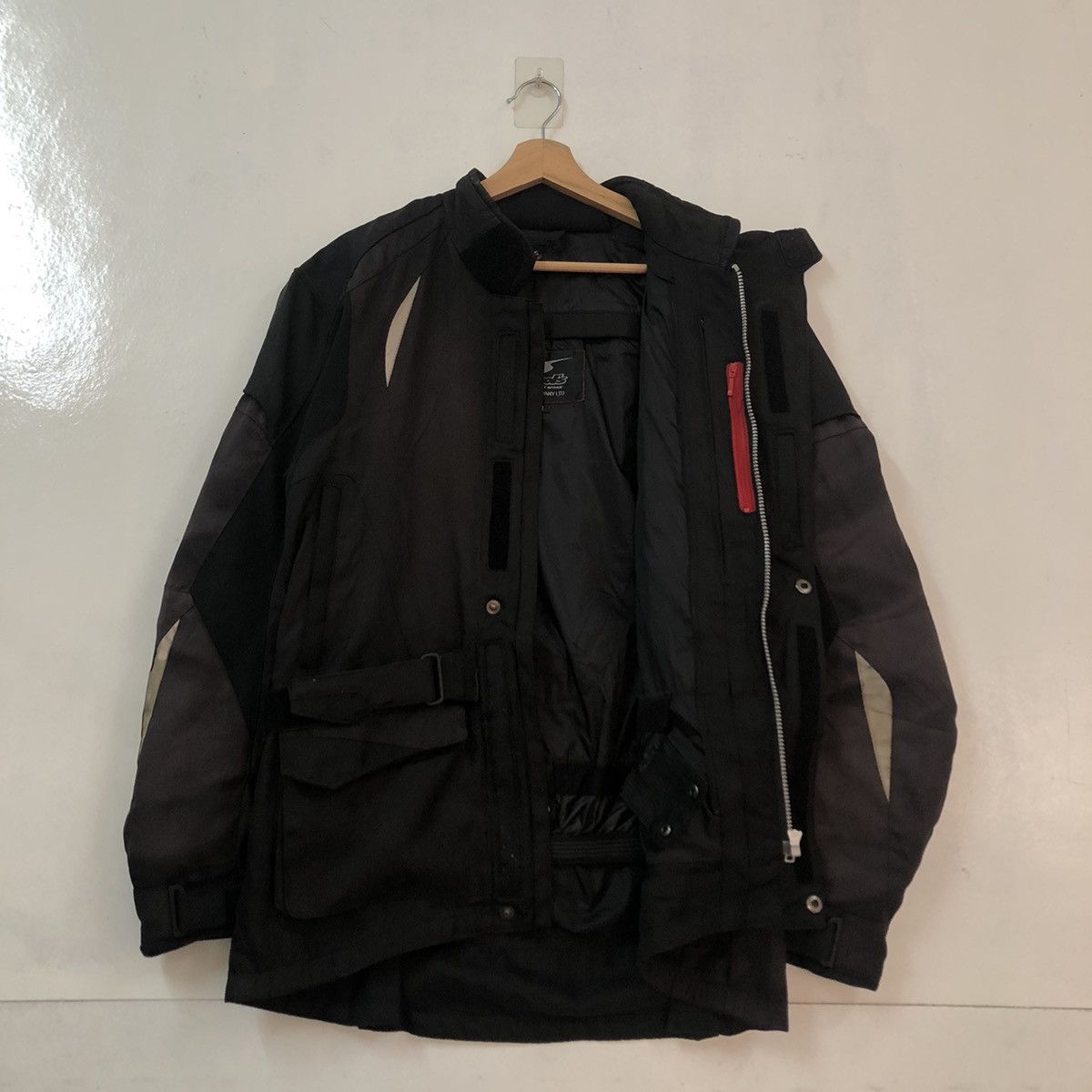 Japanese Brand VINTAGE BIKER RACING JACKET SEOOLS SPORTS NETWORK FULLSAFETY Size US M / EU 48-50 / 2 - 6 Thumbnail