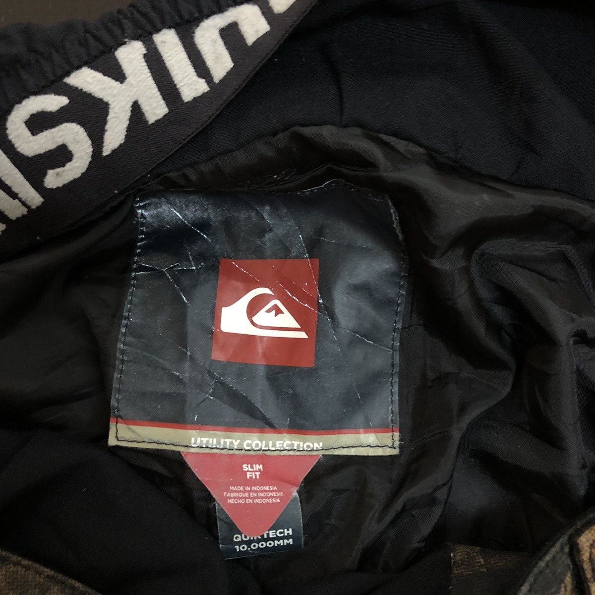 Japanese Brand VINTAGE QUICKSILVER SKI PANTS CAMO OVERPRINT Size US 30 / EU 46 - 9 Thumbnail