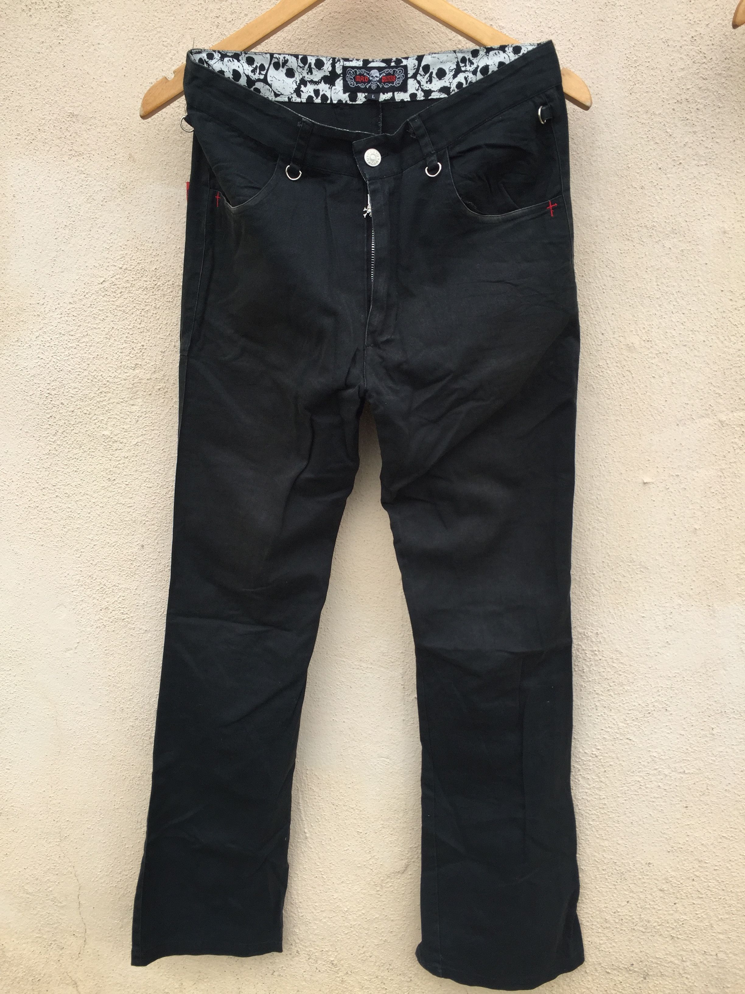 Japanese Brand MAD PUNK Bondage Pants Seditionaries Size US 28 / EU 44 - 2 Thumbnail