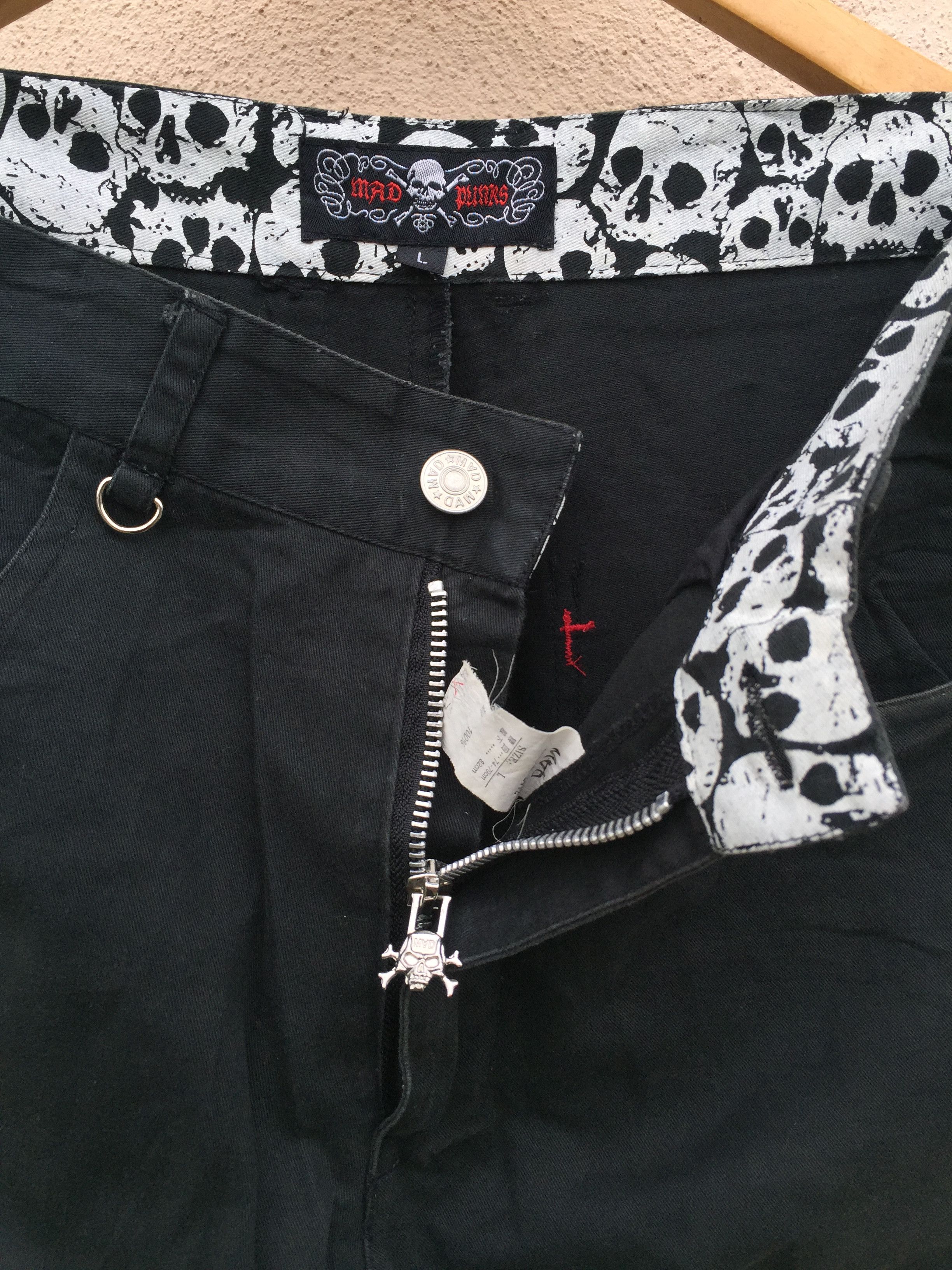 Japanese Brand MAD PUNK Bondage Pants Seditionaries Size US 28 / EU 44 - 4 Thumbnail