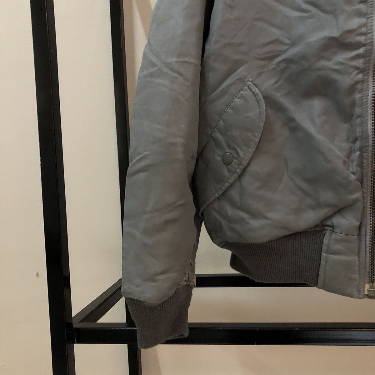 Vintage VINTAGE REVERSIBLE BOMBER JACKET MILITARY MA-1 DESIGN Size US M / EU 48-50 / 2 - 3 Thumbnail