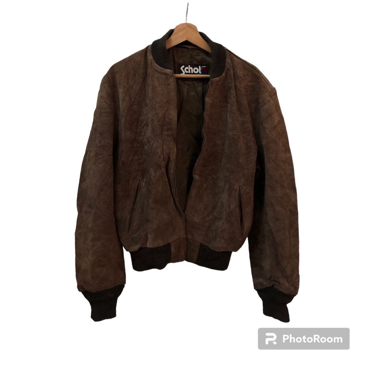 Schott VINTAGE SUEDE LEATHER JACKET SCHOTT MADE IN USA Size US M / EU 48-50 / 2 - 1 Thumbnail