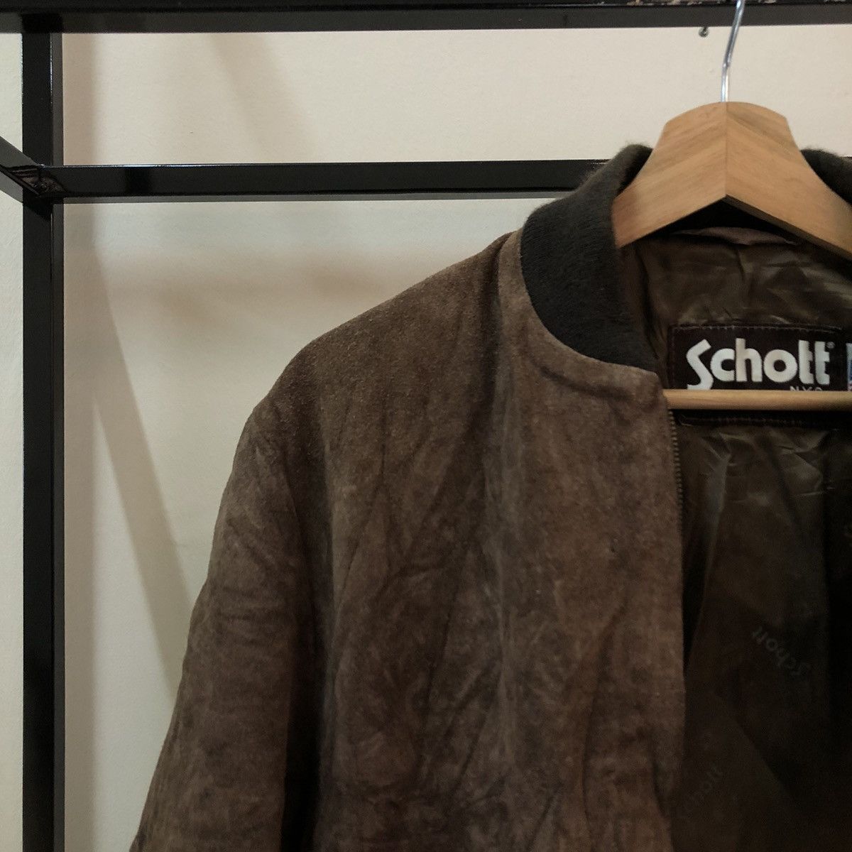 Schott VINTAGE SUEDE LEATHER JACKET SCHOTT MADE IN USA Size US M / EU 48-50 / 2 - 6 Thumbnail