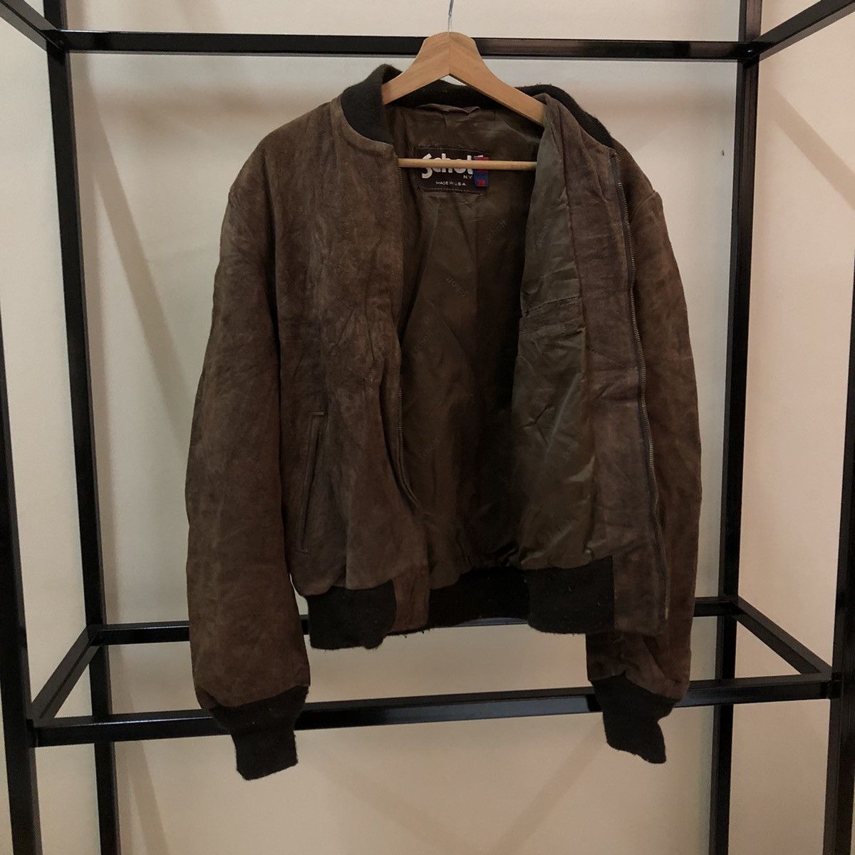Schott VINTAGE SUEDE LEATHER JACKET SCHOTT MADE IN USA Size US M / EU 48-50 / 2 - 9 Thumbnail