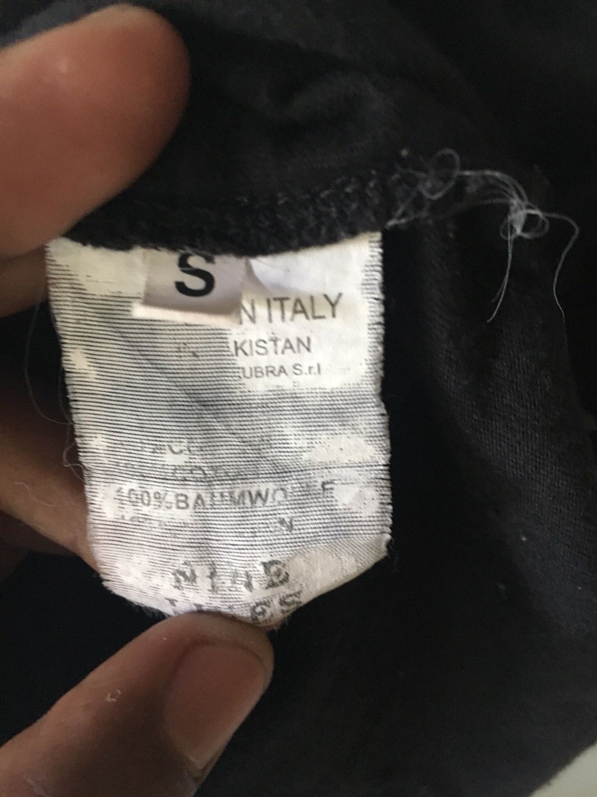 Vintage NINE LIVES X ANARCHY BLACK SIZE S SHIRT ITALY Size US S / EU 44-46 / 1 - 7 Thumbnail