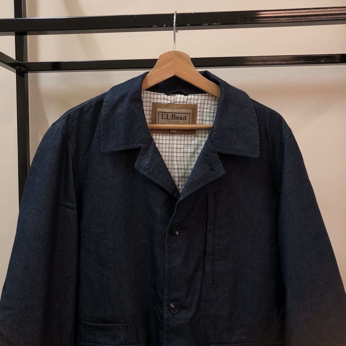 Japanese Brand VINTAGE HIKORY CHORE JACKET L.L.BEAN JAPAN ISSEY MIYAKE Size US L / EU 52-54 / 3 - 2 Thumbnail