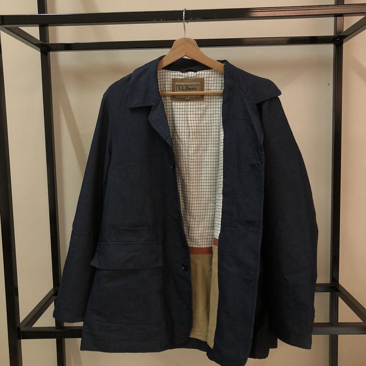 Japanese Brand VINTAGE HIKORY CHORE JACKET L.L.BEAN JAPAN ISSEY MIYAKE Size US L / EU 52-54 / 3 - 10 Thumbnail