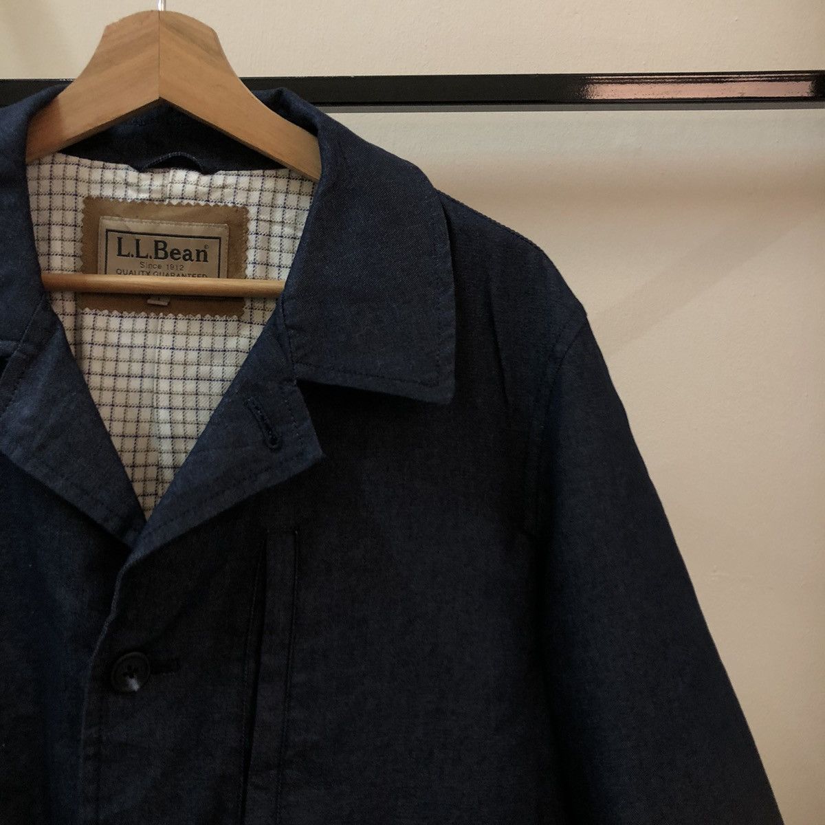 Japanese Brand VINTAGE HIKORY CHORE JACKET L.L.BEAN JAPAN ISSEY MIYAKE Size US L / EU 52-54 / 3 - 5 Thumbnail