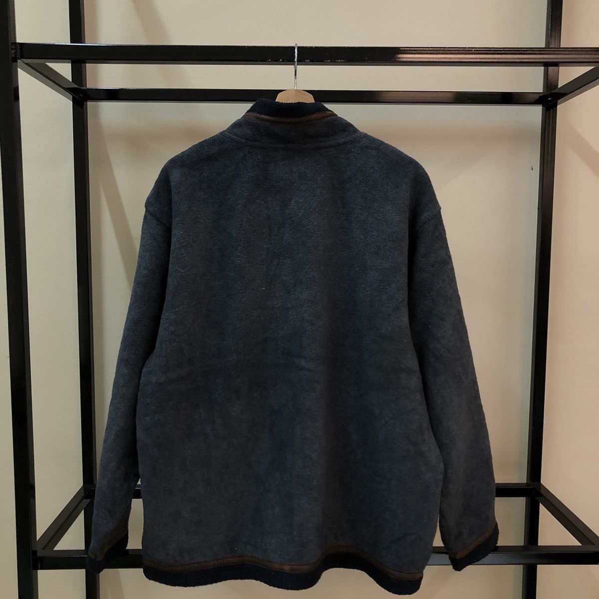 Japanese Brand VINTAGE B3 FLEECE JACKET CROCODILE JAPAN MADE Size US L / EU 52-54 / 3 - 7 Thumbnail