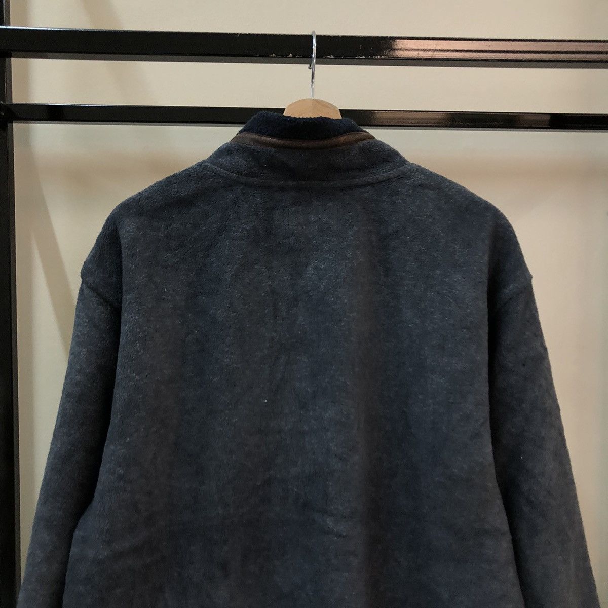Japanese Brand VINTAGE B3 FLEECE JACKET CROCODILE JAPAN MADE Size US L / EU 52-54 / 3 - 8 Thumbnail