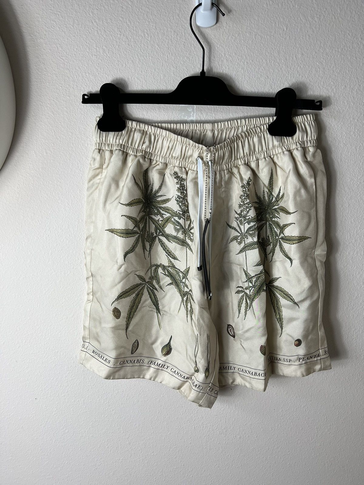 Amiri Amiri Silk Botanical Shorts Size US 30 / EU 46 - 3 Thumbnail