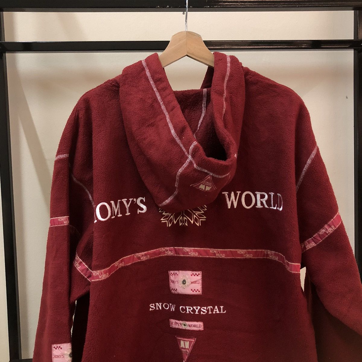 Japanese Brand VINTAGE MOMY'S WORLD FLEECE JACKET ISSEY MIYAKE STYLE Size US L / EU 52-54 / 3 - 7 Thumbnail