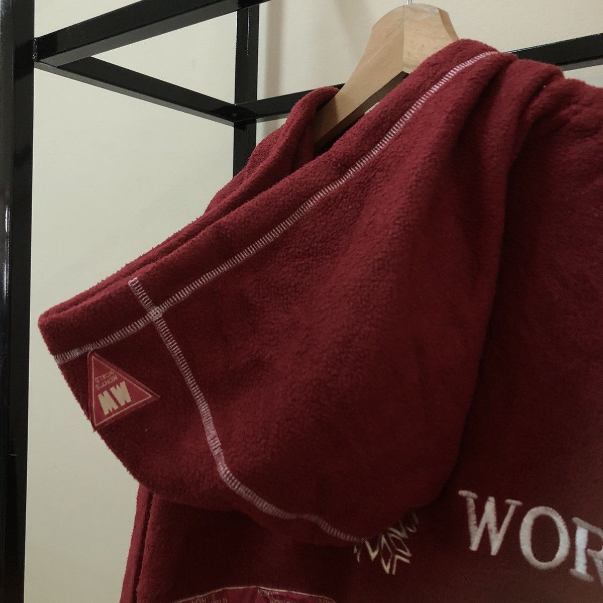Japanese Brand VINTAGE MOMY'S WORLD FLEECE JACKET ISSEY MIYAKE STYLE Size US L / EU 52-54 / 3 - 8 Thumbnail