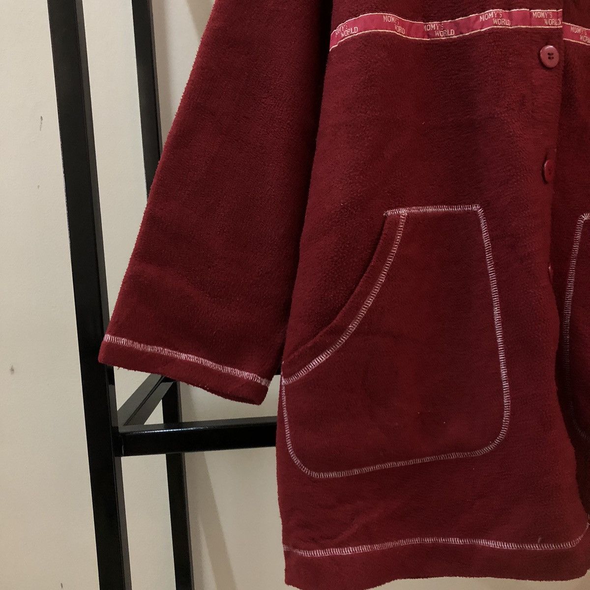 Japanese Brand VINTAGE MOMY'S WORLD FLEECE JACKET ISSEY MIYAKE STYLE Size US L / EU 52-54 / 3 - 3 Thumbnail