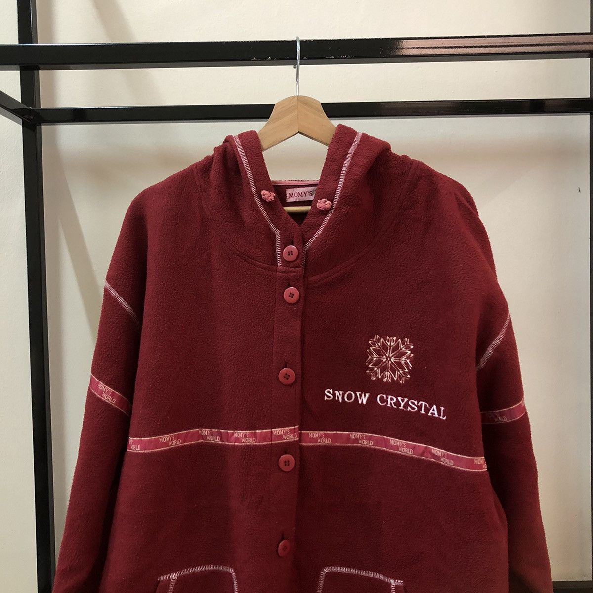 Japanese Brand VINTAGE MOMY'S WORLD FLEECE JACKET ISSEY MIYAKE STYLE Size US L / EU 52-54 / 3 - 2 Thumbnail